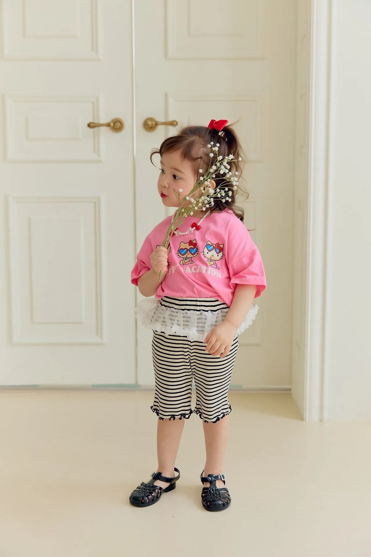 夏日曬黑 Hello Kitty Top