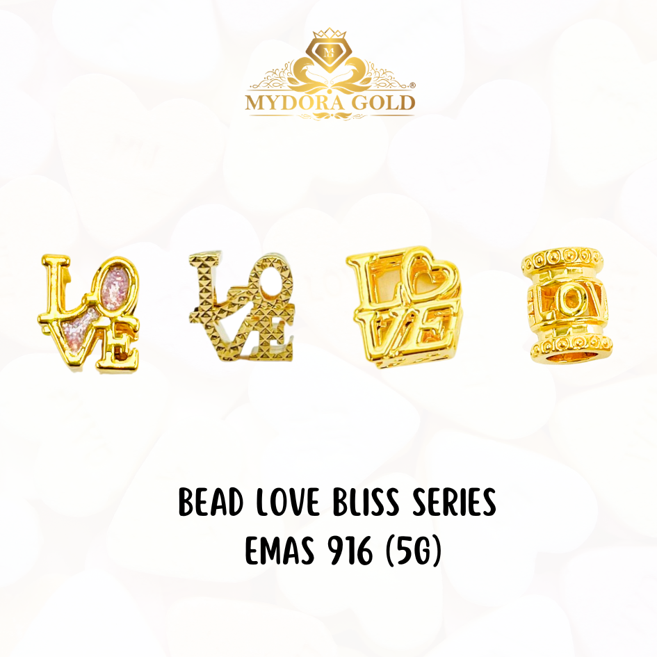 MYDORA Bead Love Bliss Series (5G) l EMAS 916/22K