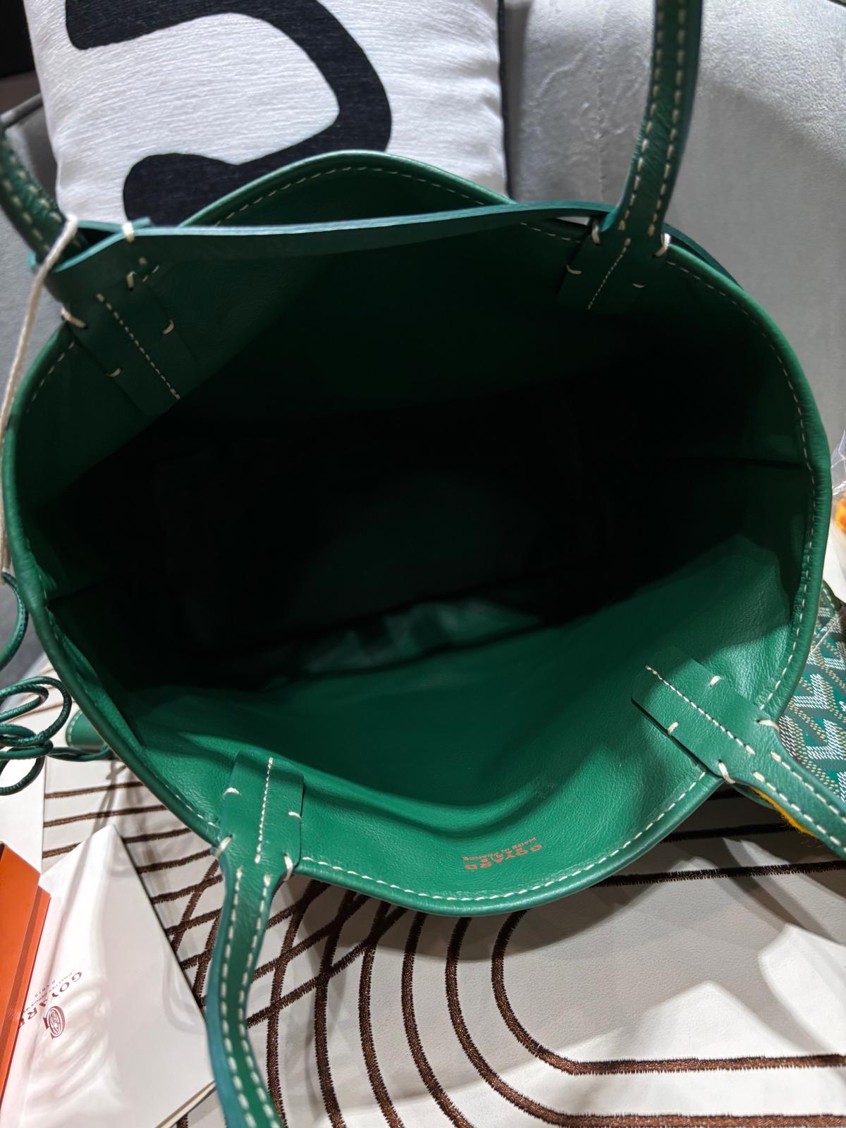 Goyard Anjou Mini Tote Bag VERT 100%Authentic, 99%new ☑️專門店收據☑️Pouch☑️Dust bag