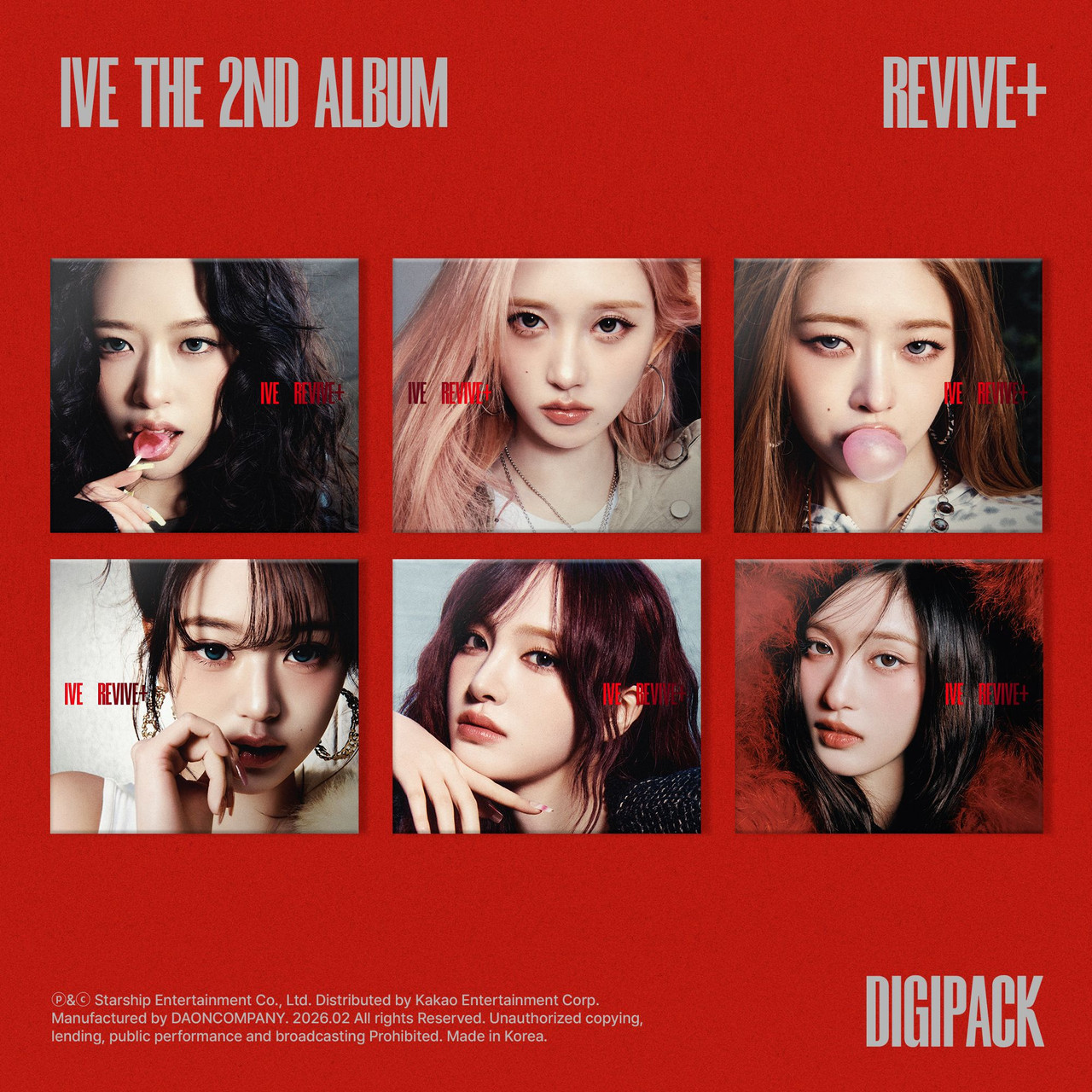 IVE - 2ND FULL ALBUM [REVIVE+] - DIGIPACK VER.