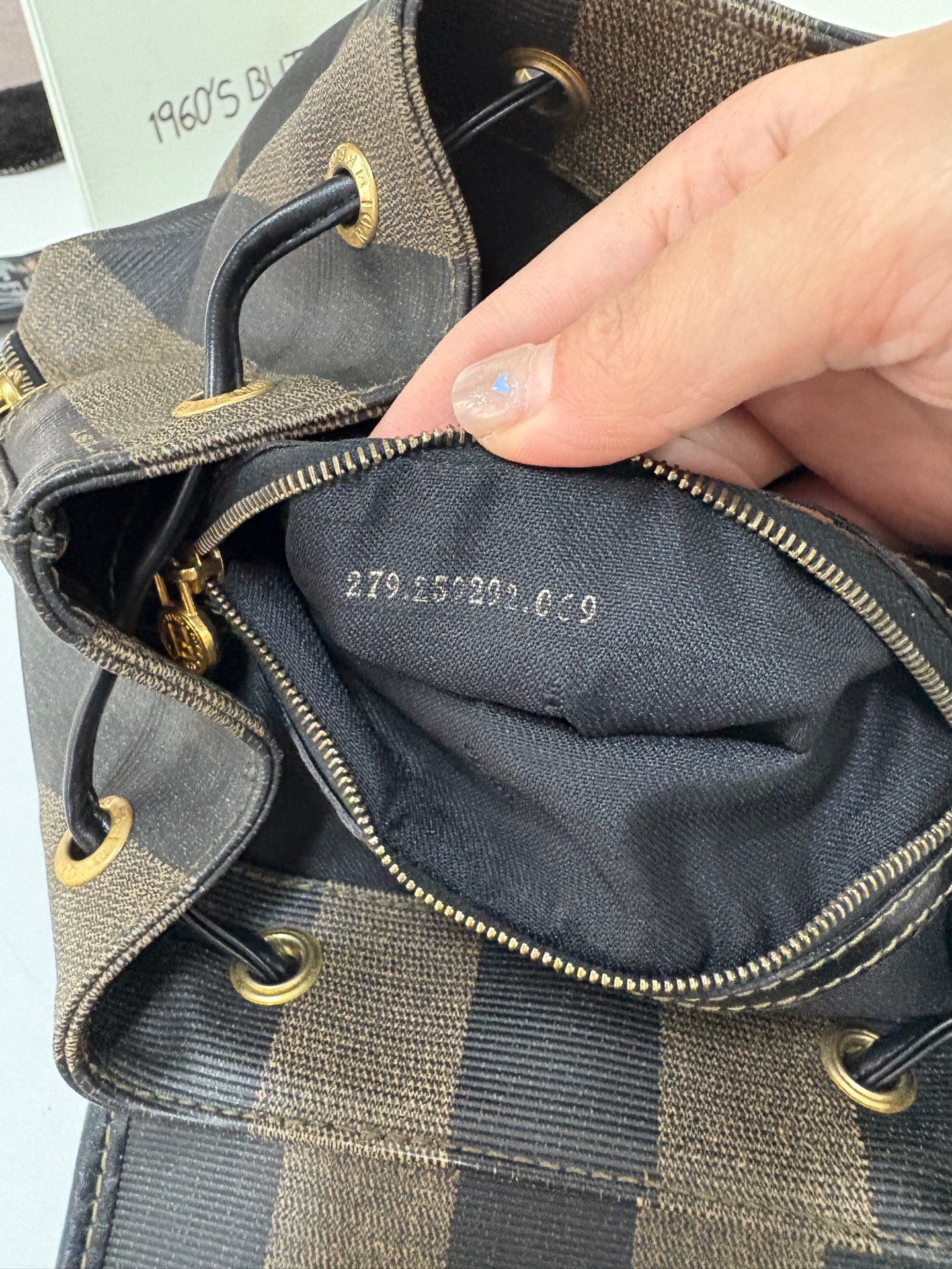 【預訂貨品】Fendi老花胡桃木書包🎒