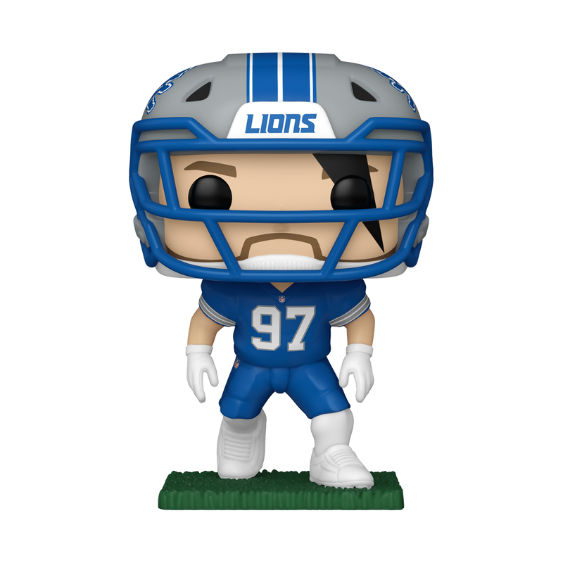 📦訂購 美國代購 Funko POP! NFL Aiden Hutchinson Figure 底特律獅子隊 模型