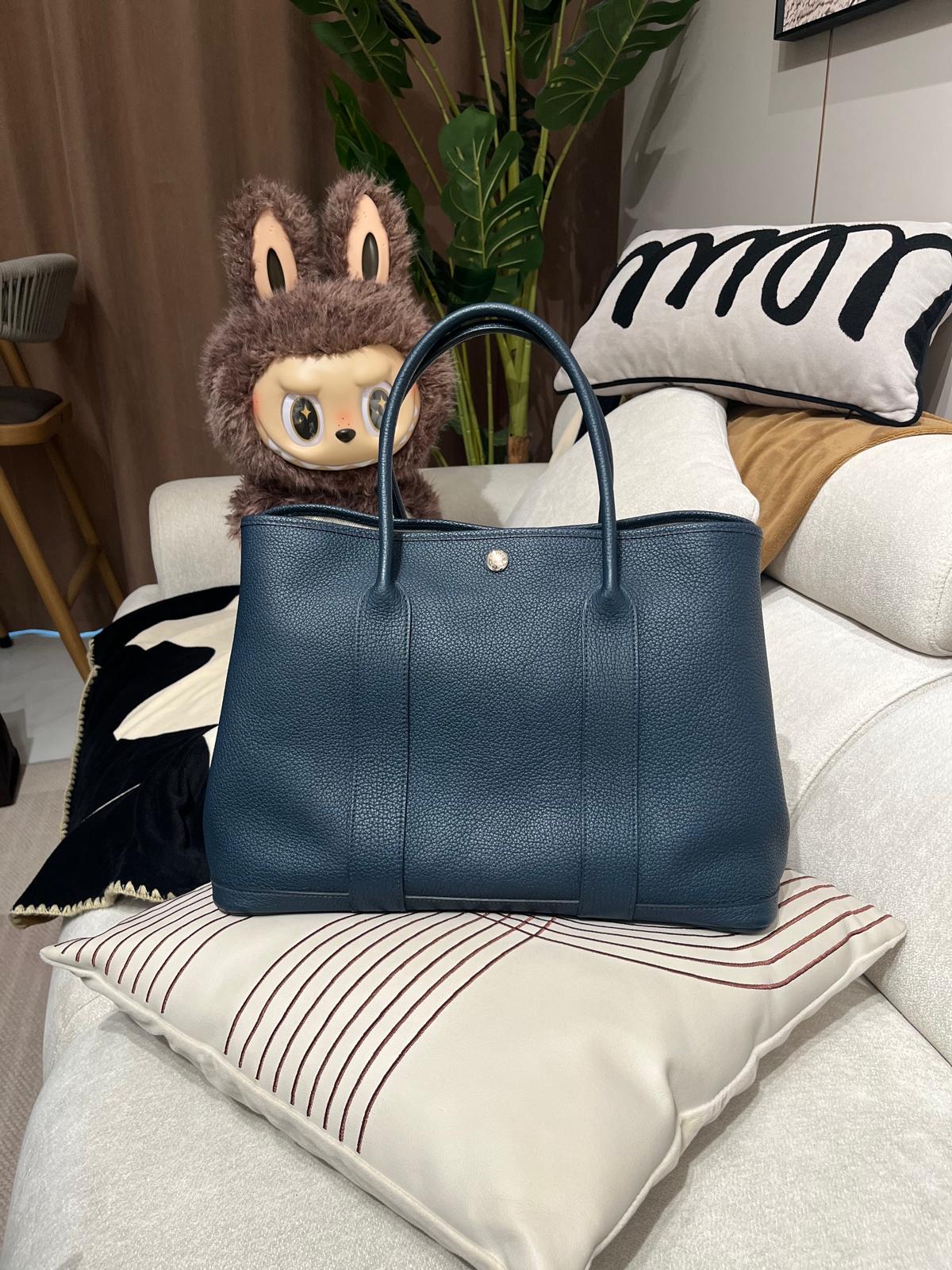 Hermes Garden Party 36 Stamp [R] 100%Authentic, 95%New✅Dust bag✅Box