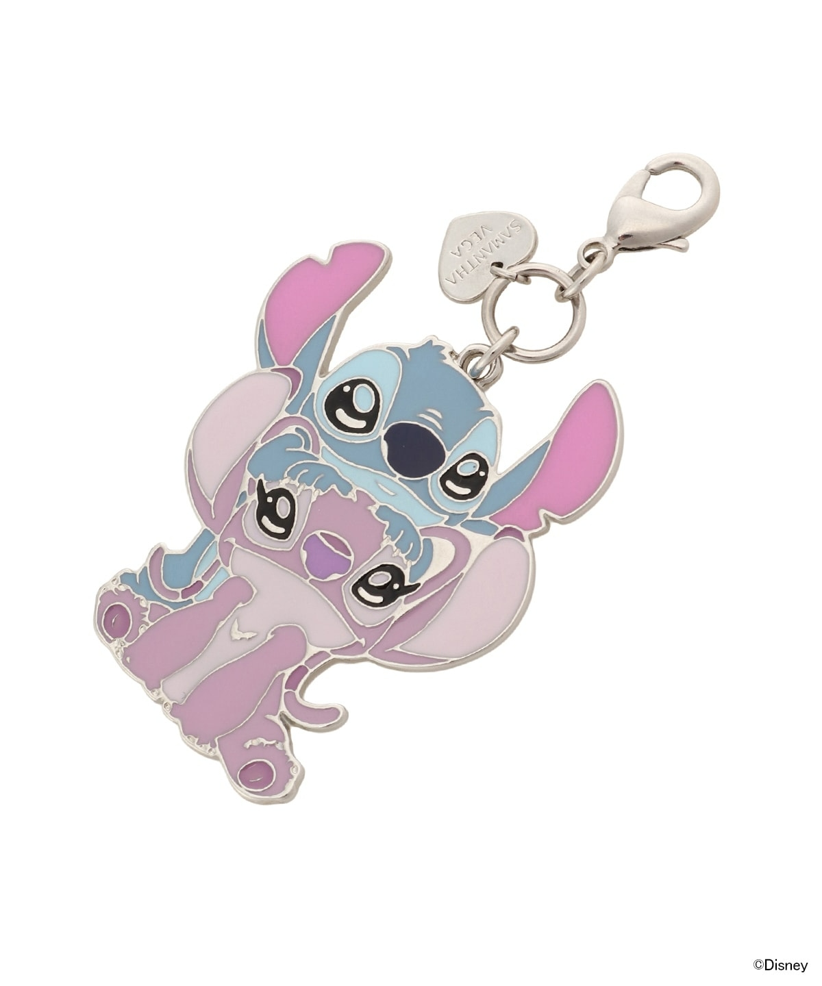 🌸 【預訂】SAMANTHAVEGA x Stitch - Stitch & Angel bag charm