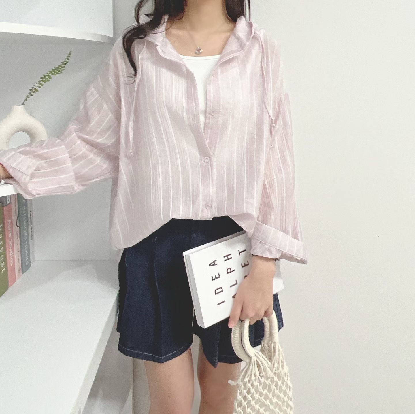 Lu060春季涼爽料薄外套