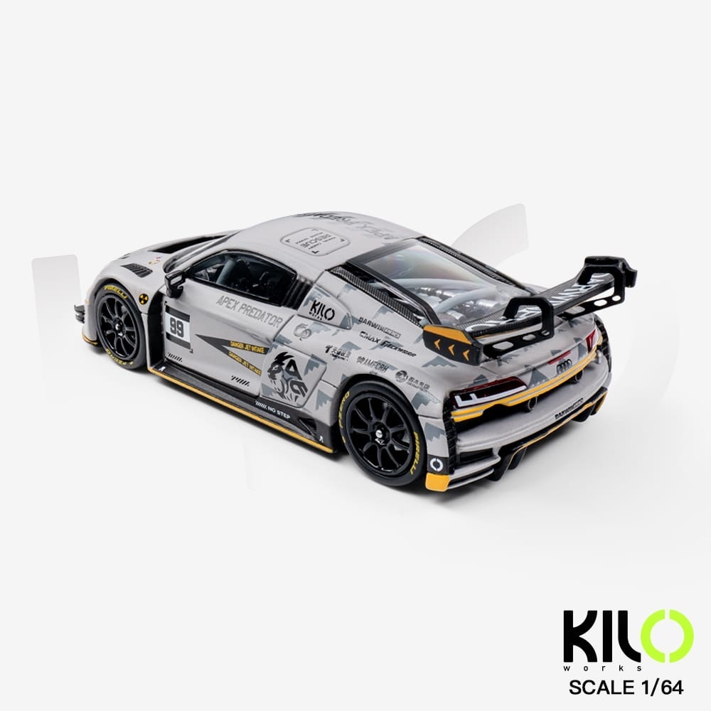 (預訂 Pre Order) KILO Works (KLW0036-25) KW x DarwinPRO 1:64 Diecast Model Audi / DarwinPRO Licensed Product - R8 LMS GT3 EVO Il