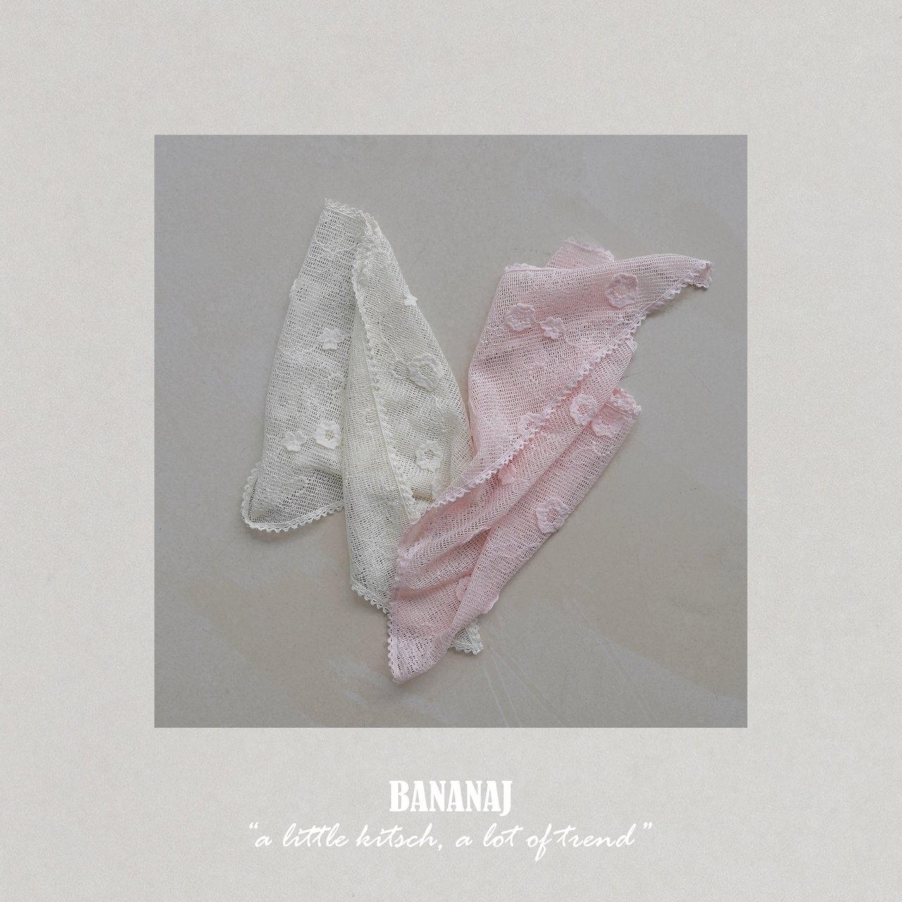 Bananaj | scarf (Ivory one size)