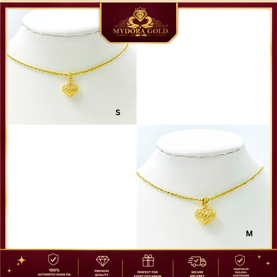 MYDORA Charm Puffed Love (5G) l EMAS 916/22K