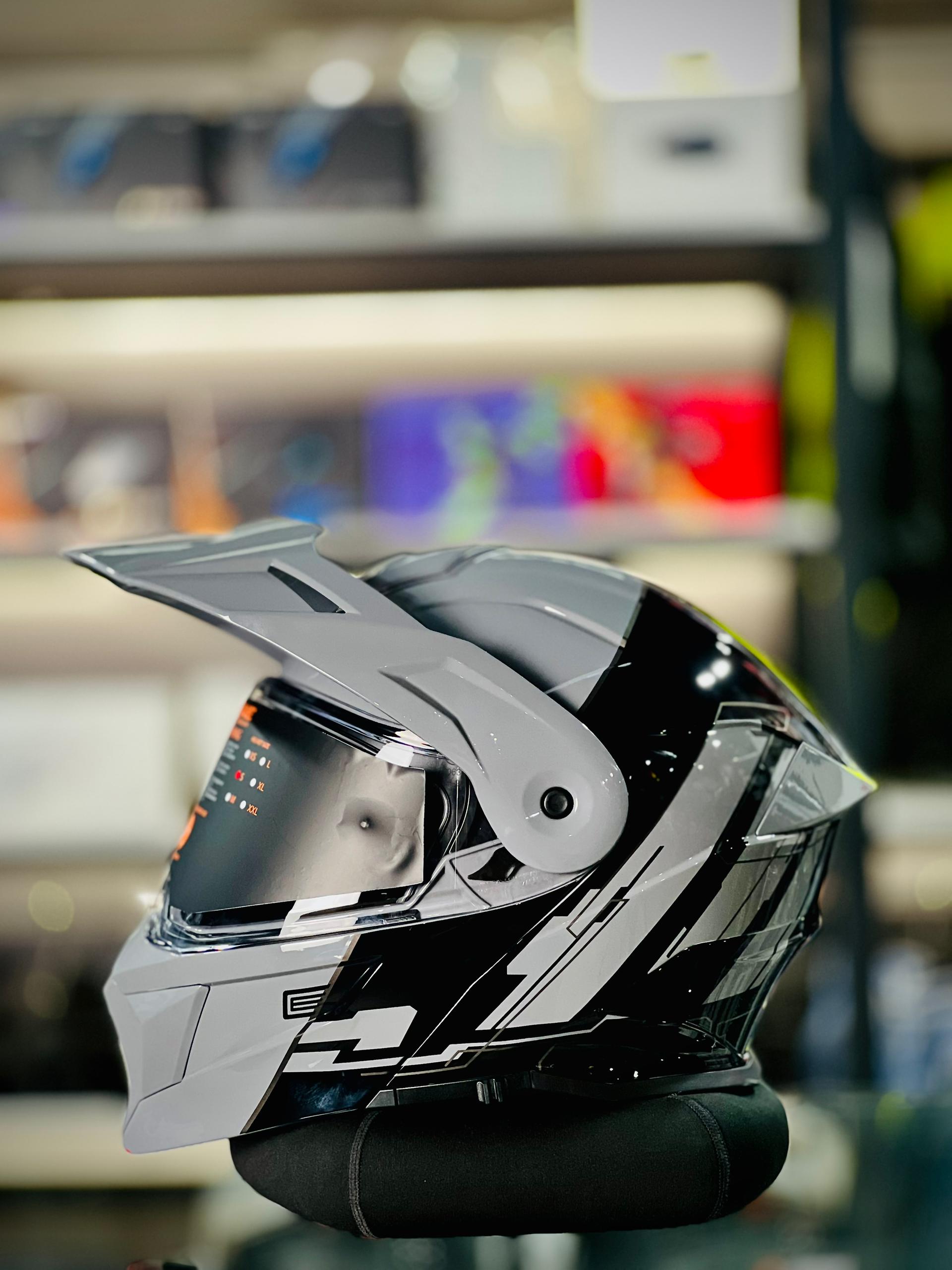 ORIGINE ADVENTURE CYBORG Helmet | Flip Up Touring Helmet | Stylish & Comfortable | ECE 22.06