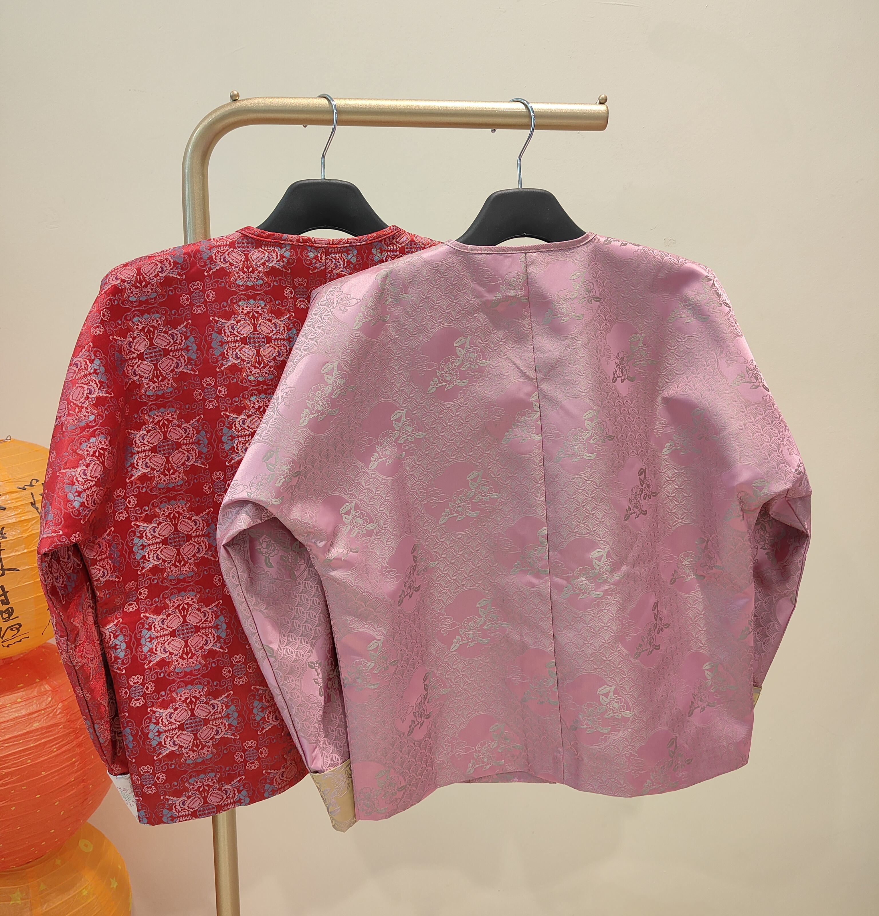 精致图案旗袍外套 2635