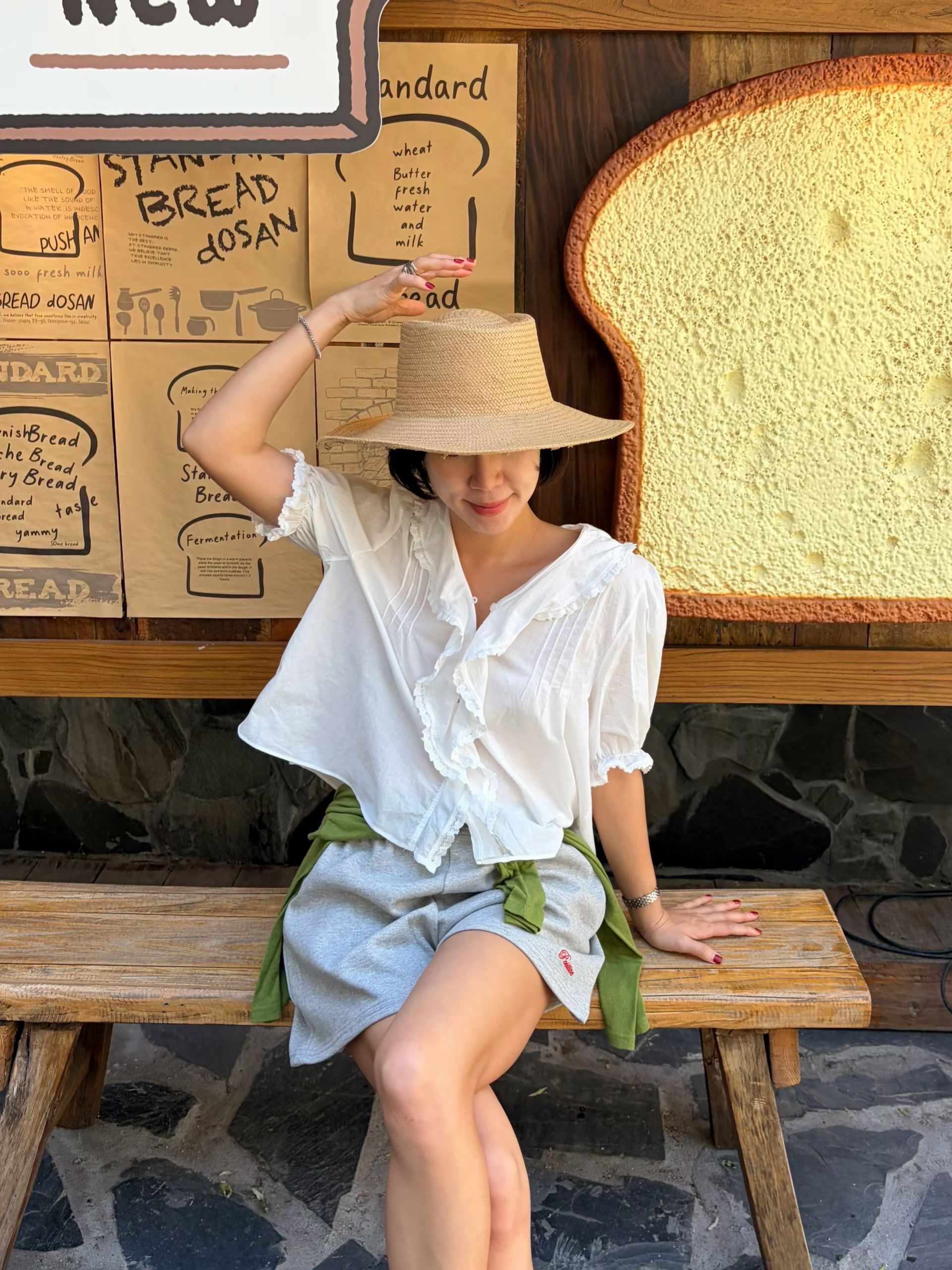 🇰🇷東大門女裝 | ruffle blouse