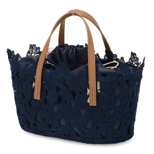 日本🇯🇵品牌花紋蕾絲籃子型包直送現貨🤩🤩