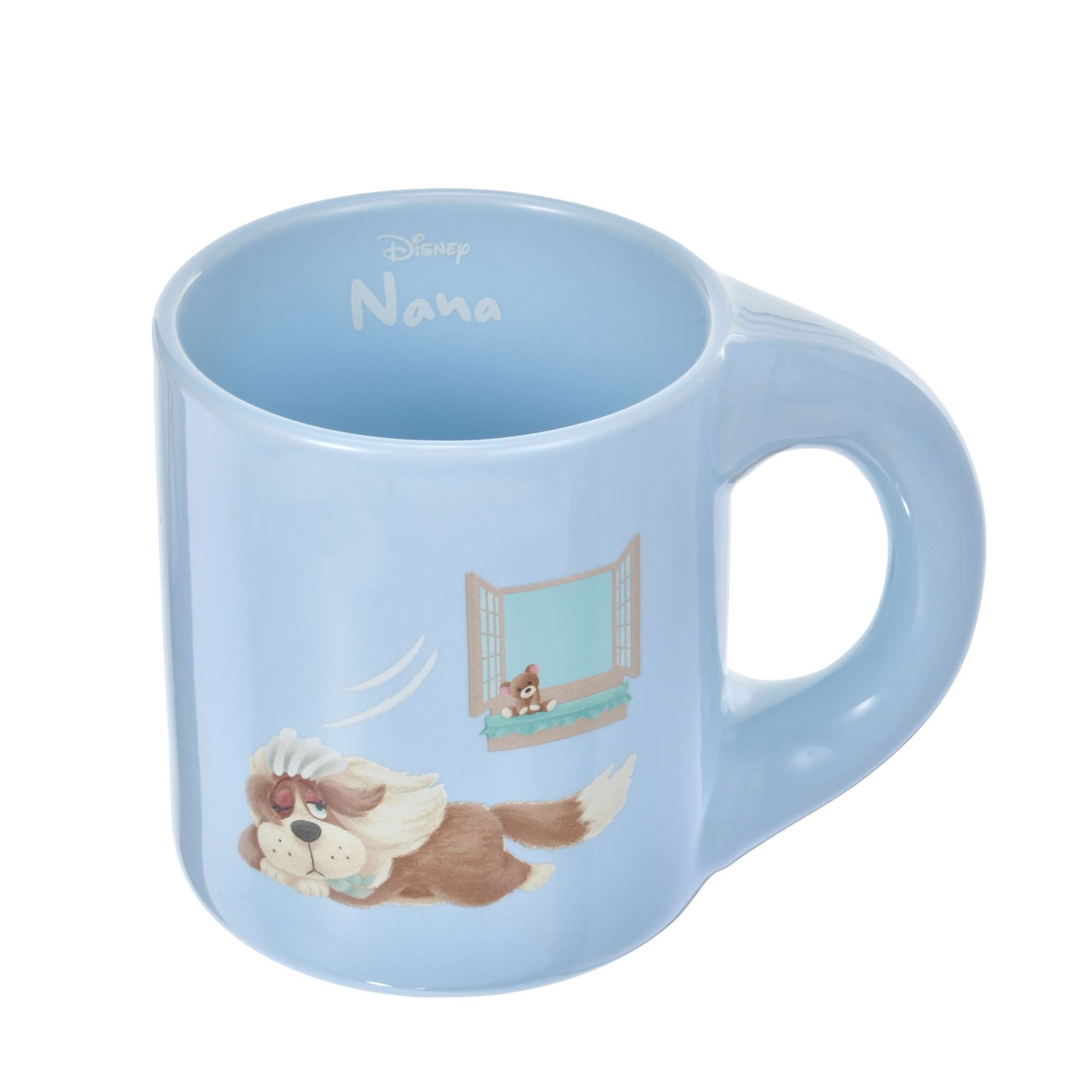 🎀【預訂】Disney Fluffy Animal Nana & Michael Teddy Bear Mug and Plate Set
