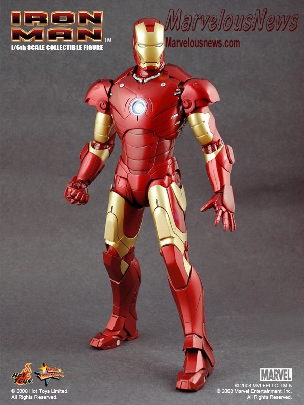 Hottoys Ironman Mark III可動figure 1/6 鋼鐵人 Mk 3 鐵甲奇俠 鋼鐵俠 