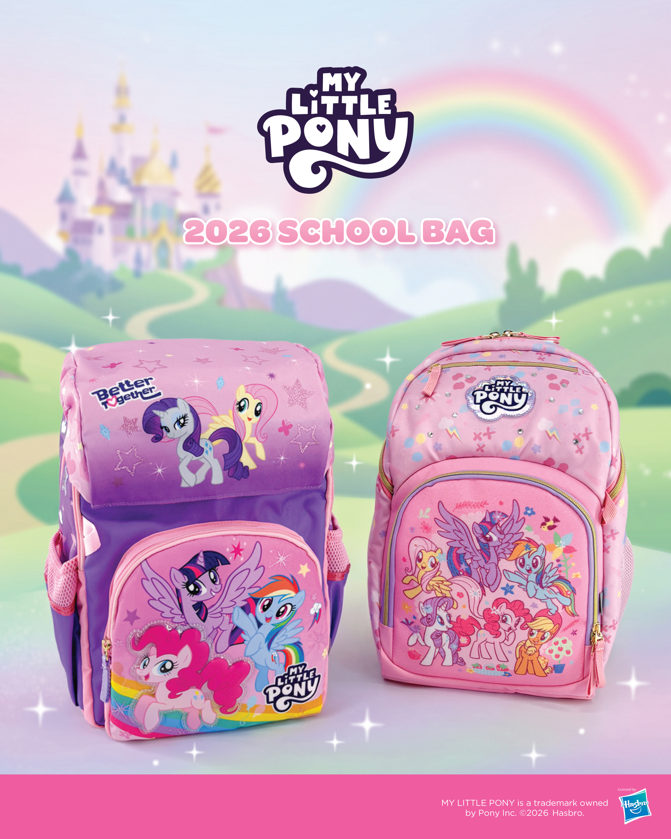 My Little Pony School Bag (S) 小童書包 (細)