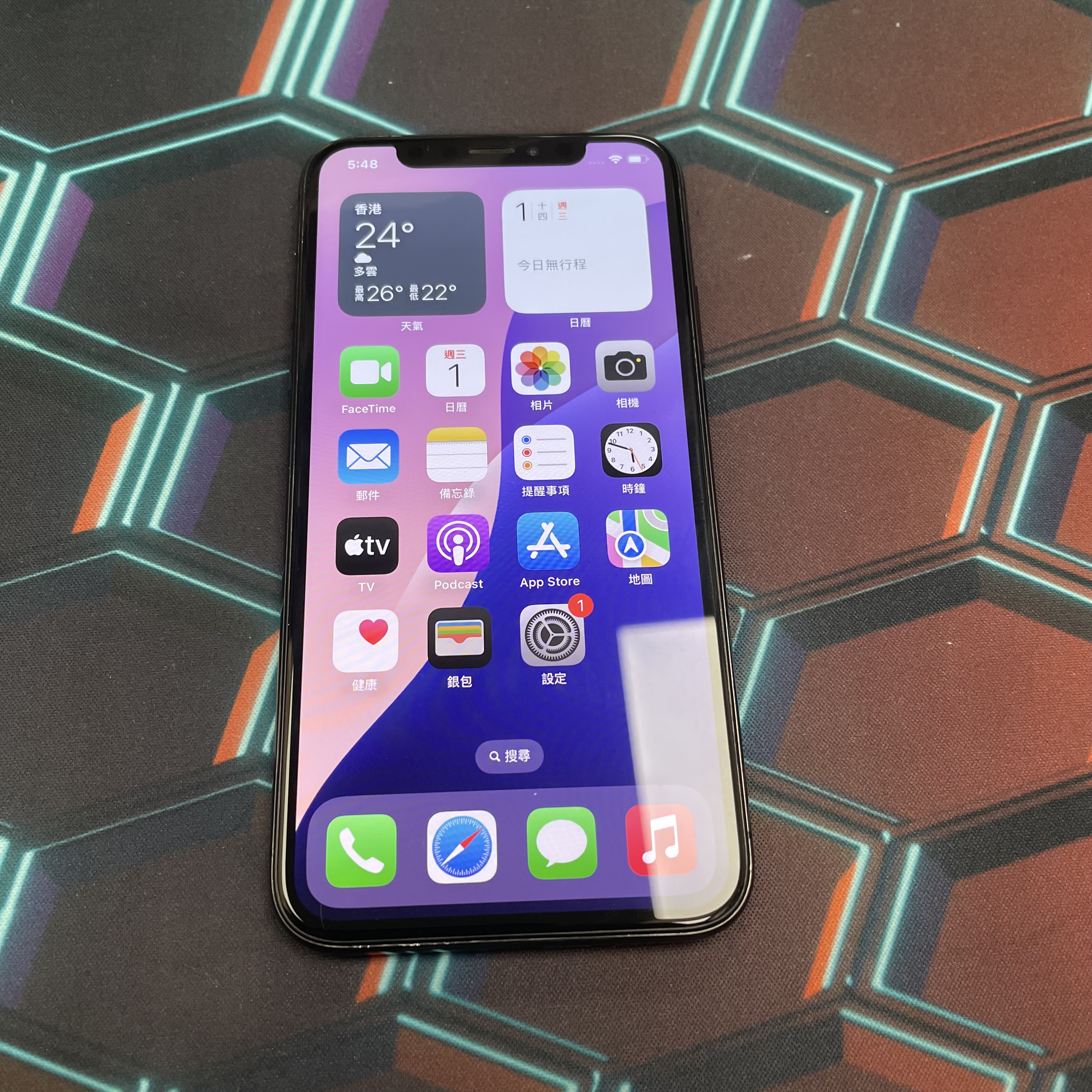 *6264 Xs 超靚機 64GB 電100 黑色 black