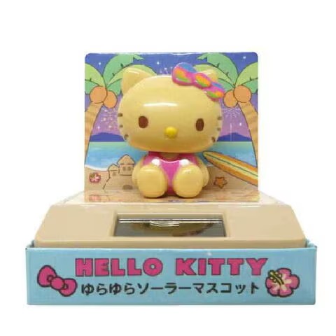 Hello Kitty太陽能搖頭公仔