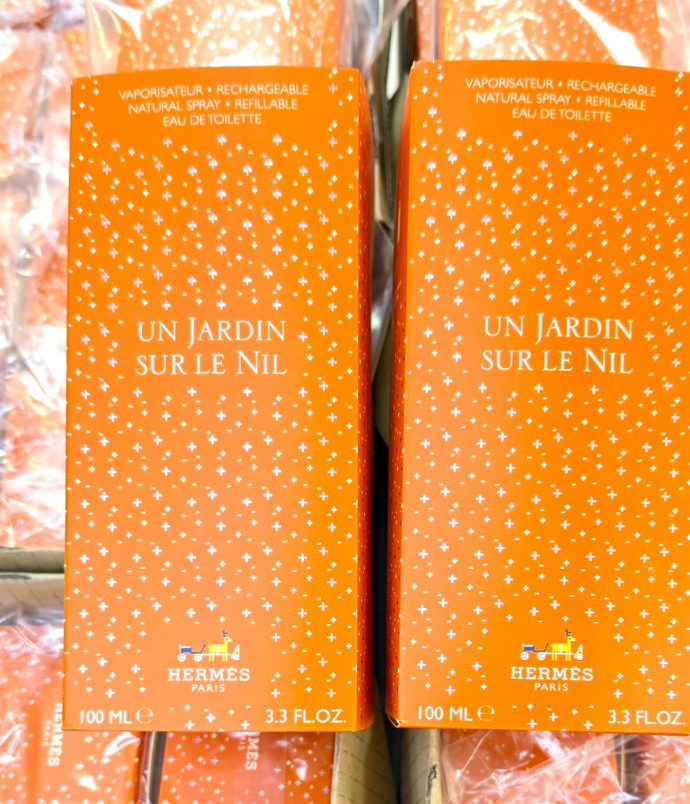 特別限量版😍 HERMES 愛馬仕尼羅河花園淡香水 100 ML(橙色盒)