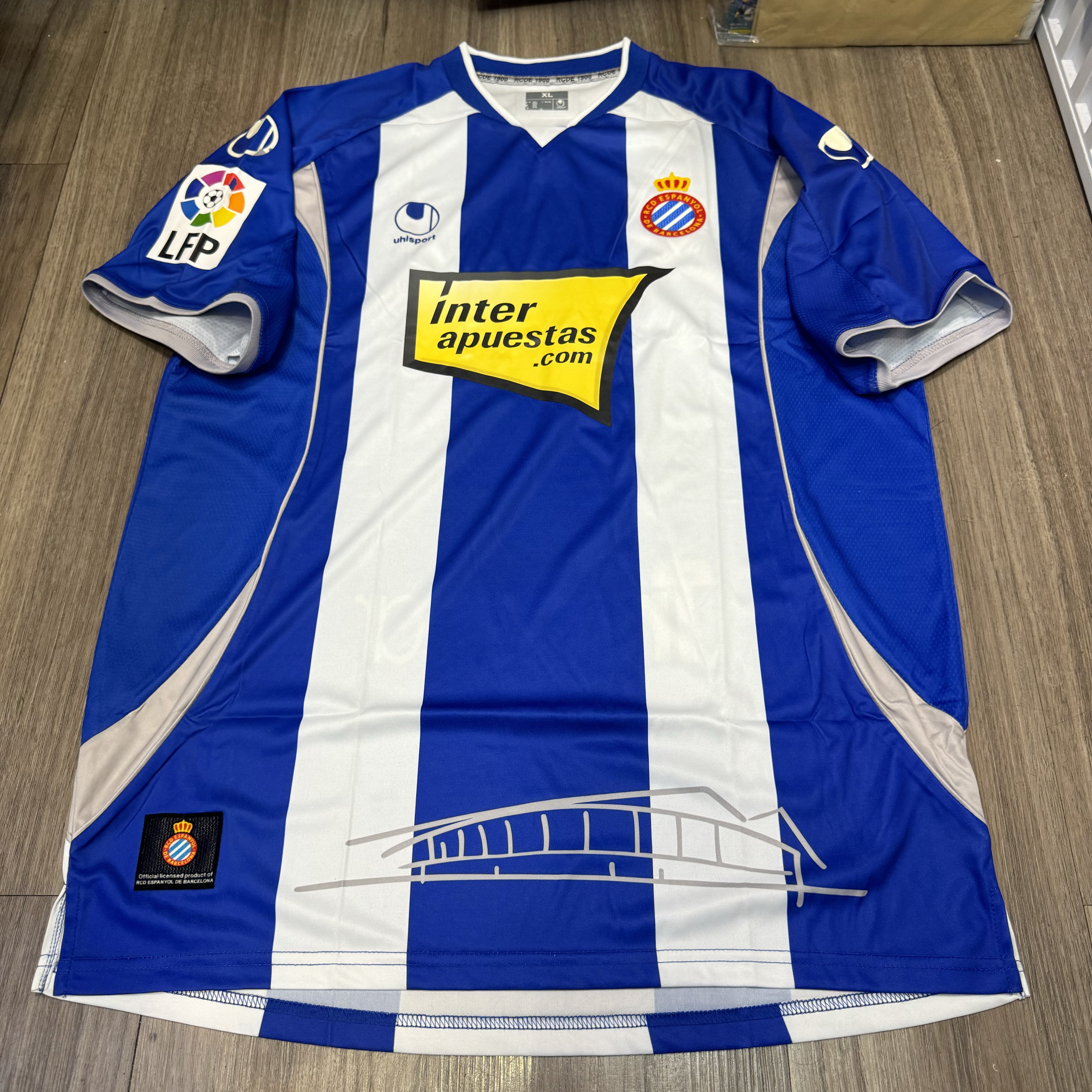 Espanyol 09/10 home shirt