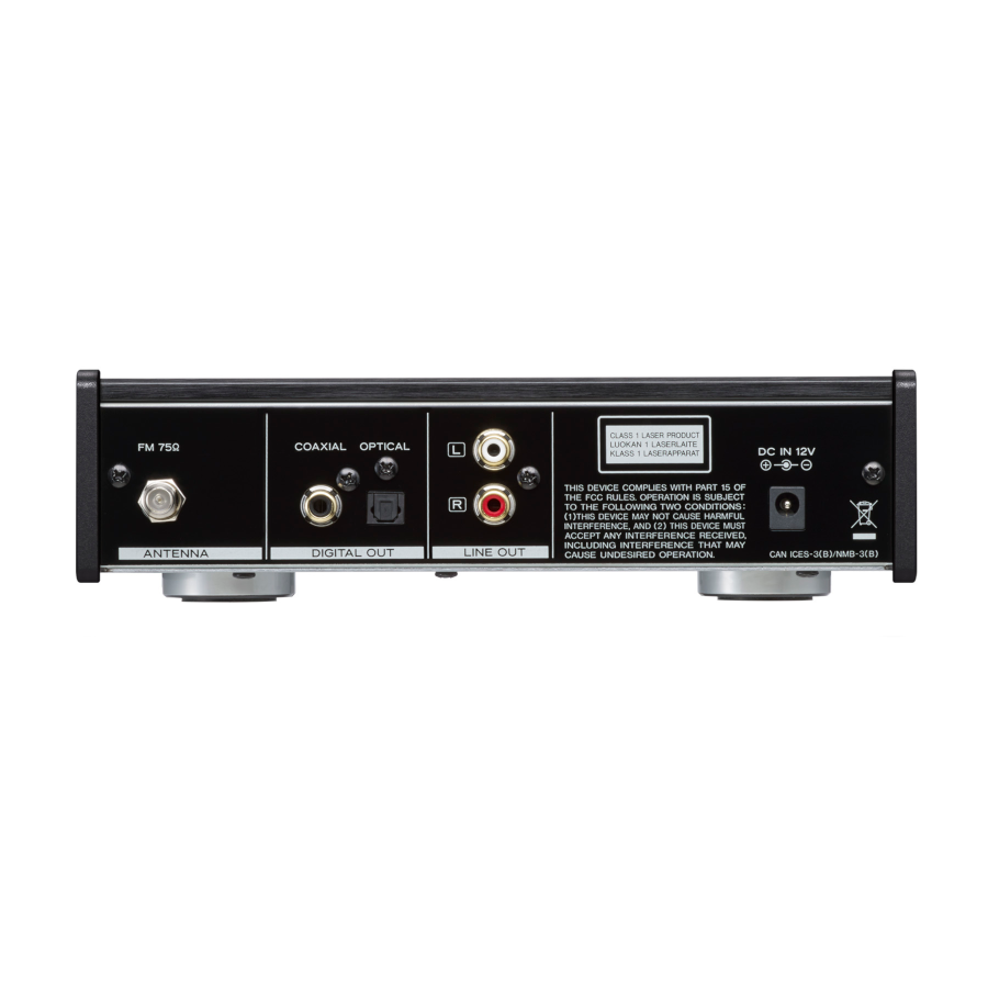 TEAC PD-301-X CD Player/FM Tuner