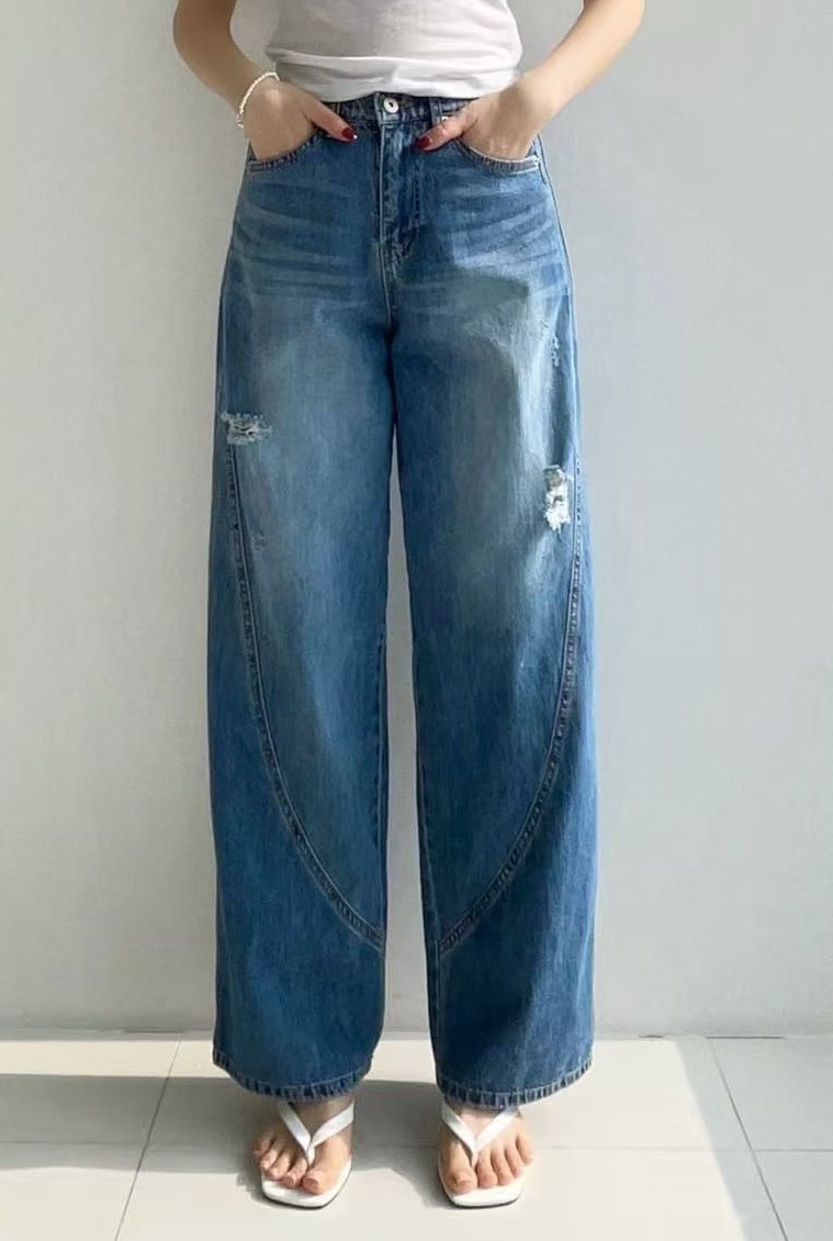 26SS立體剪裁直筒牛