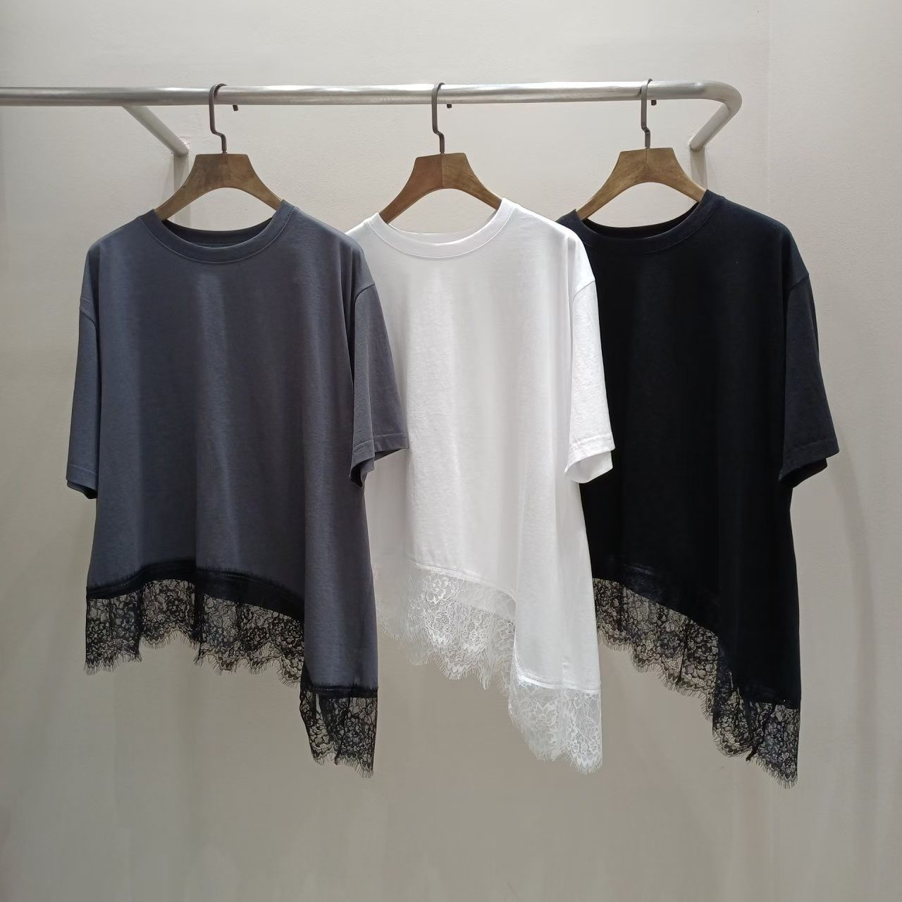 Cookie lace 斜腳Top