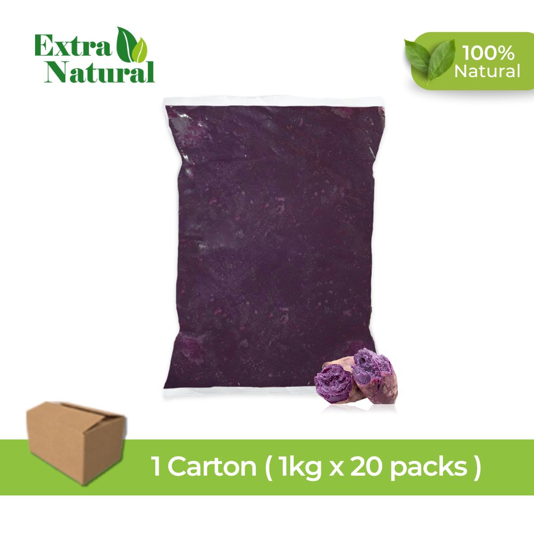 Frozen Purple Sweet Potato Paste [Unsweetened]