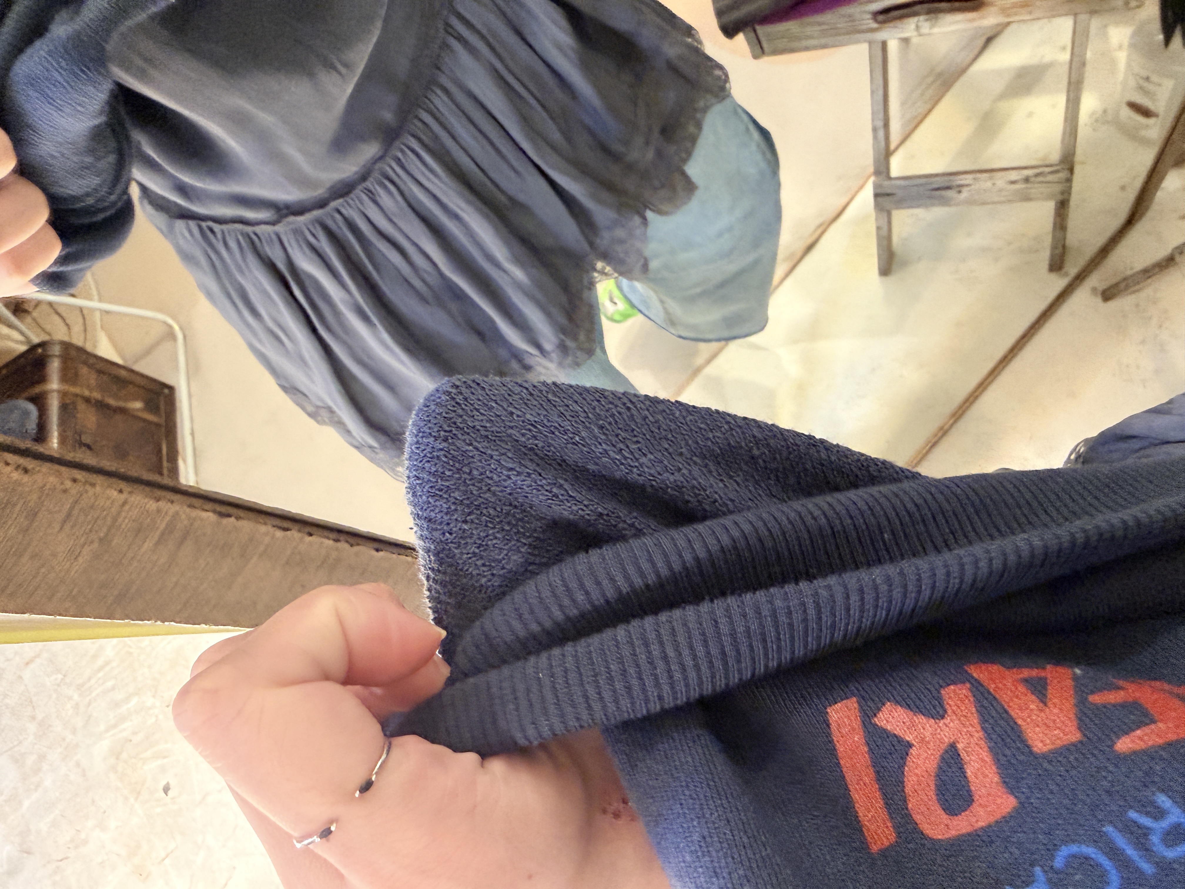 Car printed sweater