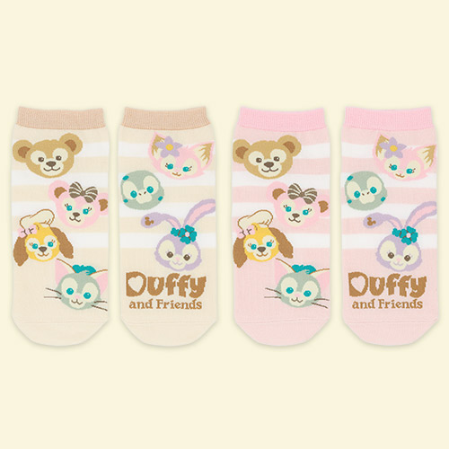 【預訂】TDR Duffy & Friends - 22-25cm socks set