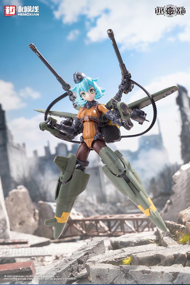 (預訂訂金 $100) (總價 $386) 壽屋 和模線 Kotobukiya 鐵銹薔薇 Rhande Koskinen & RTP-10A 鋒刃 高速可變戰機 (KO09614) (行版) 