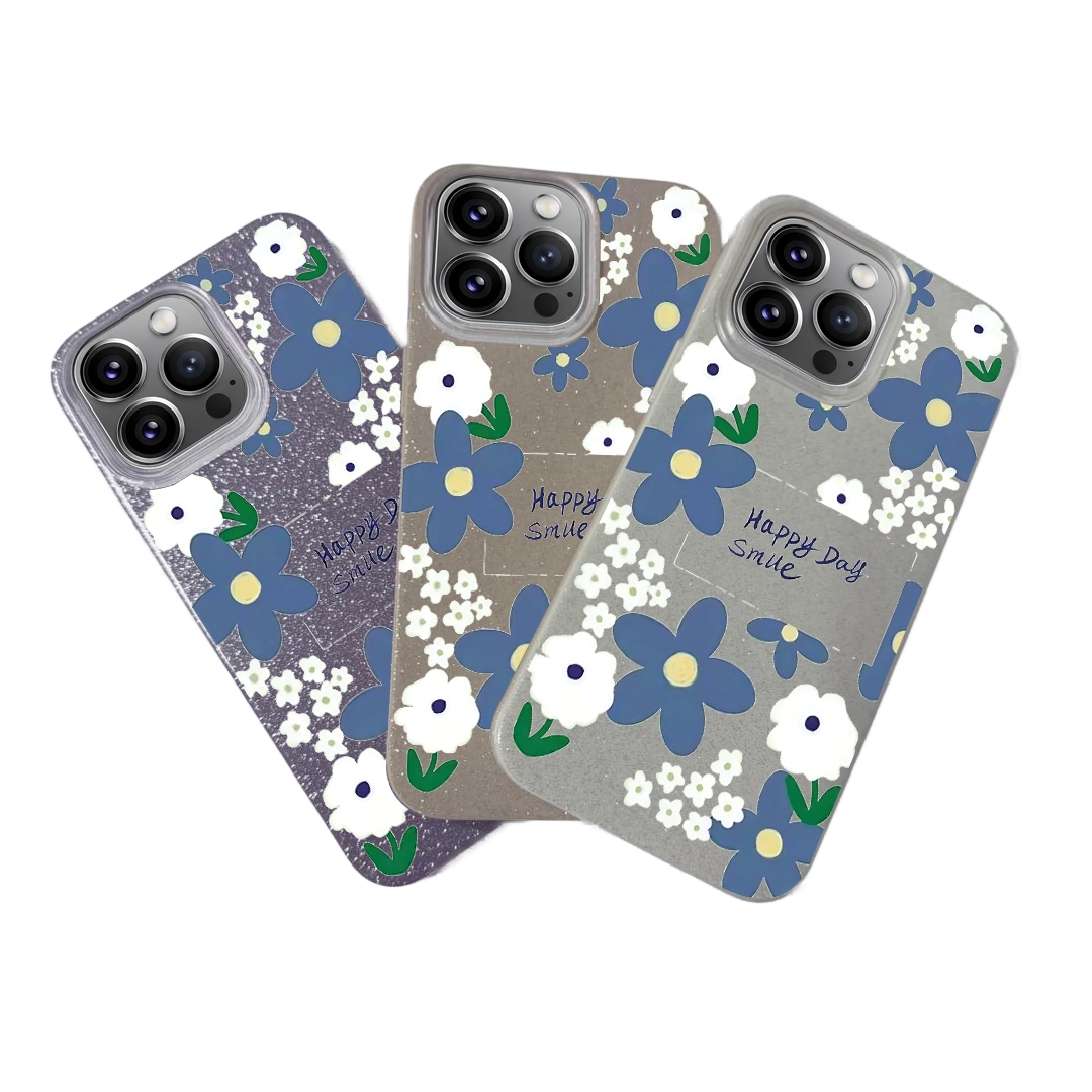 BLING CASE PHONE FOR IPHONE - DESIGN FLOWER O