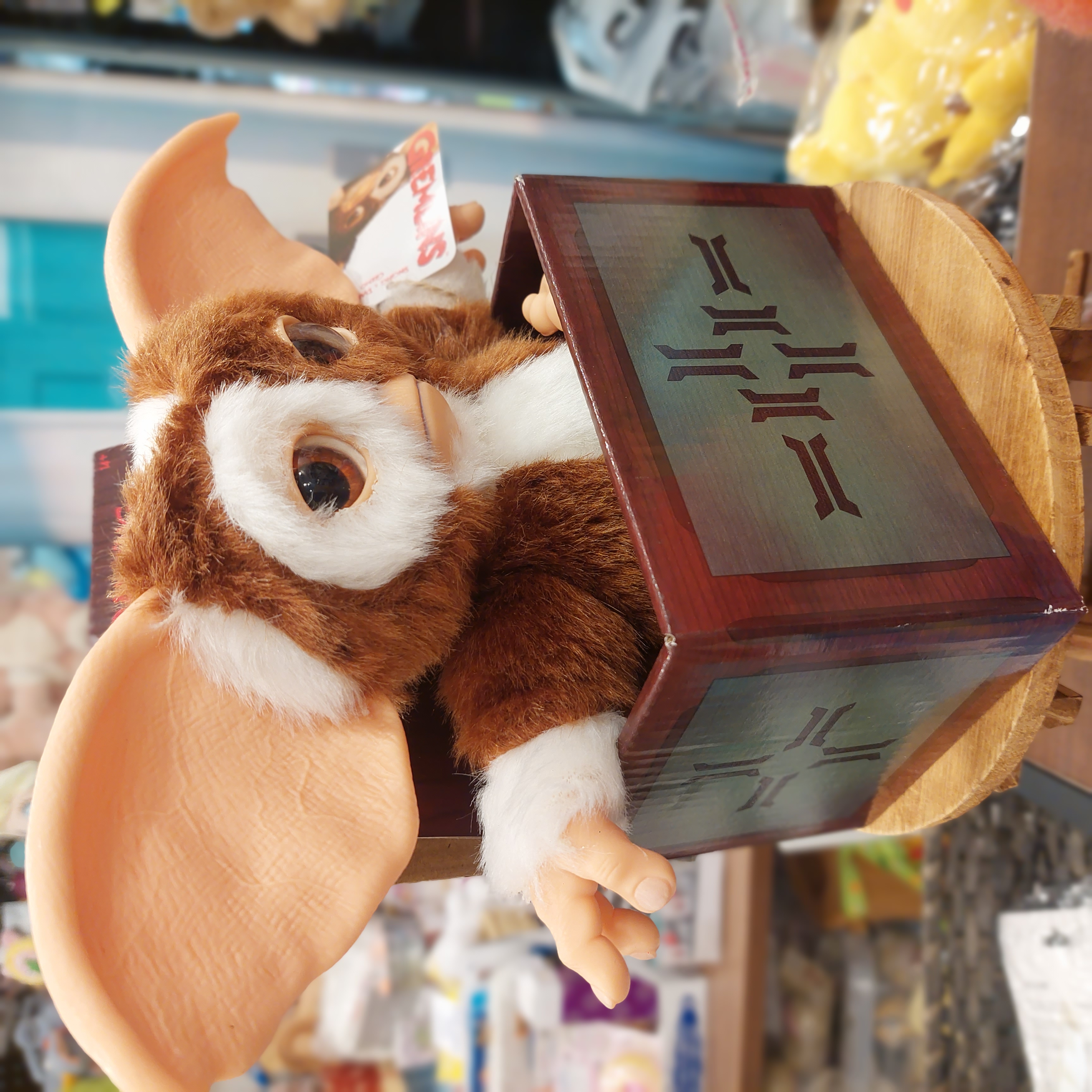 Singing & Dancing Gremlins Gizmo 小魔怪 毛公仔 Ikon Design Studio 坐高約 17cm 