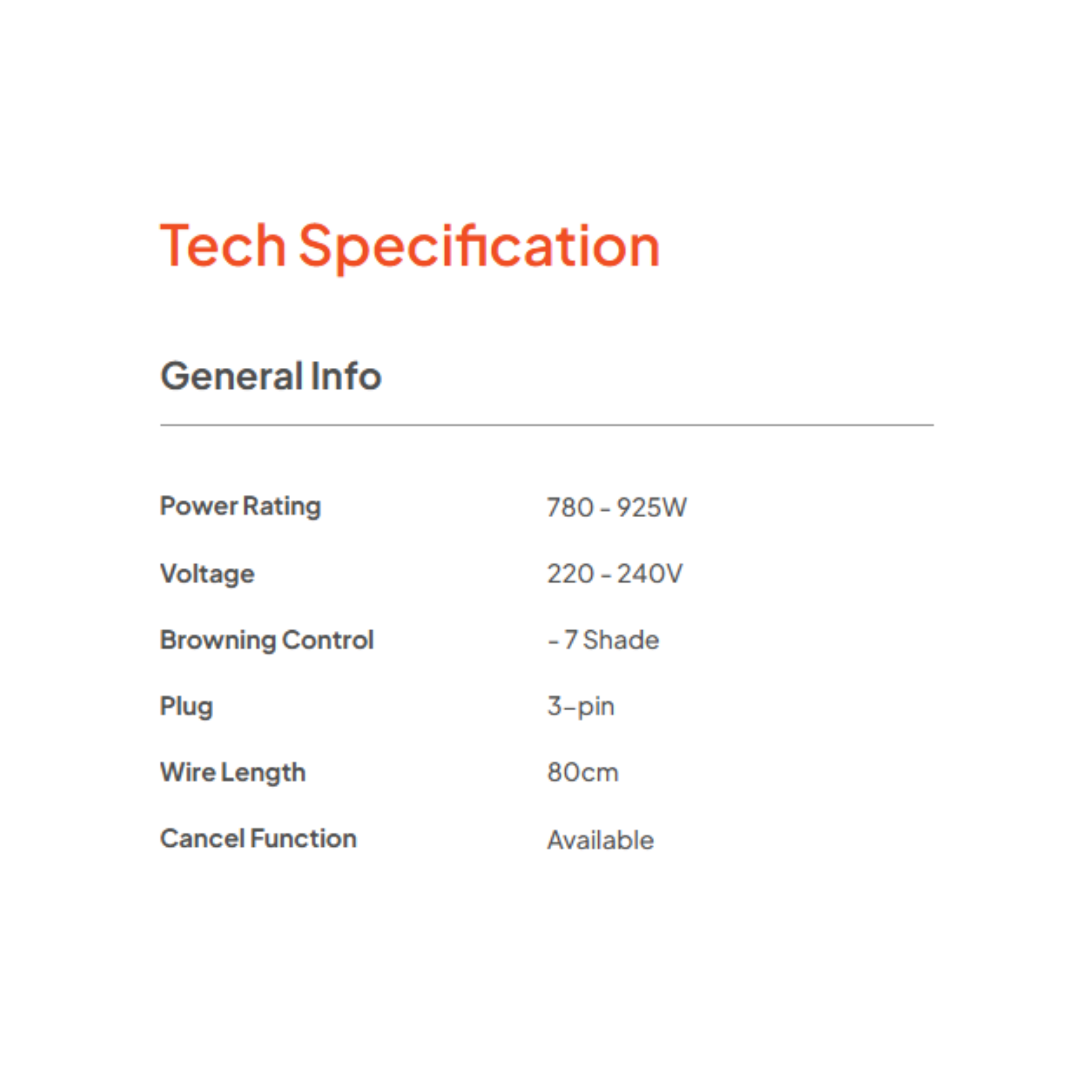 Russell Taylors 925W Noir Stainless Toaster (RT30)
