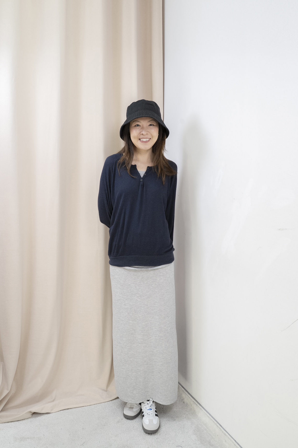 舒適棉不勒肚直順半身裙（5色）