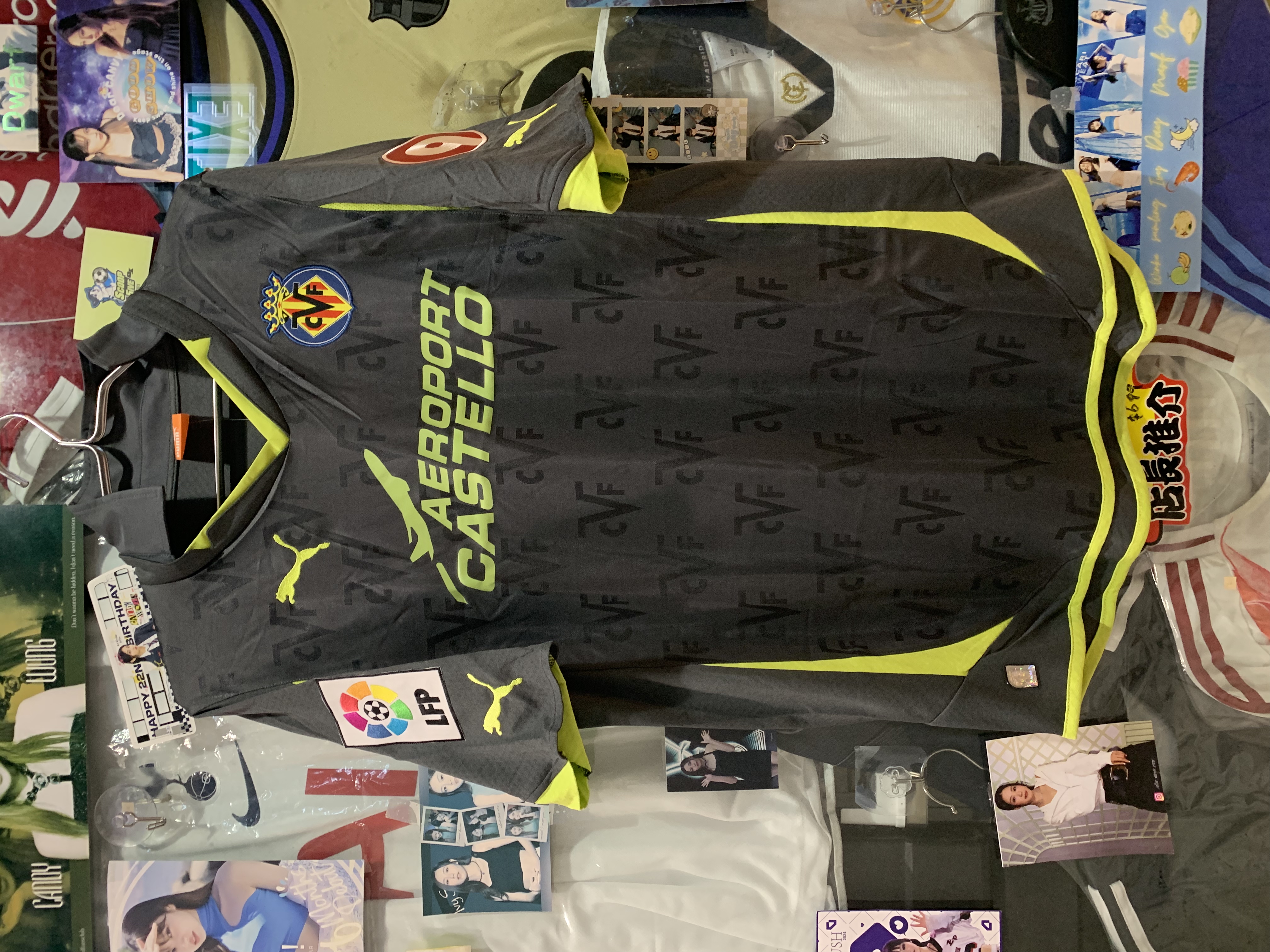 2010-11 維拉利爾 作客 球迷版 連西甲字章 