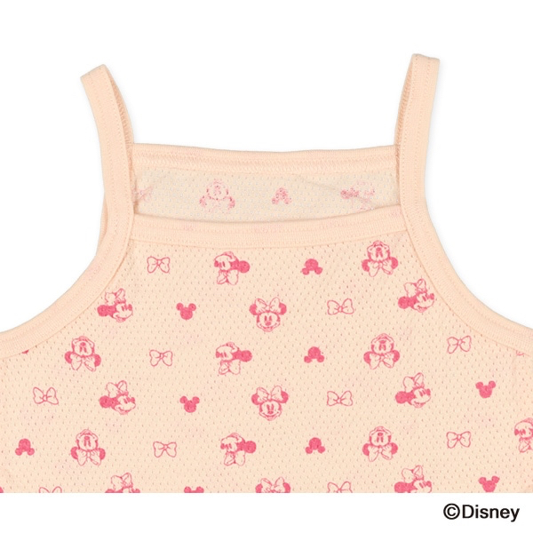 🇯🇵預訂 日本直送🇯🇵米妮印花網眼吊帶背心打底內衣三件套