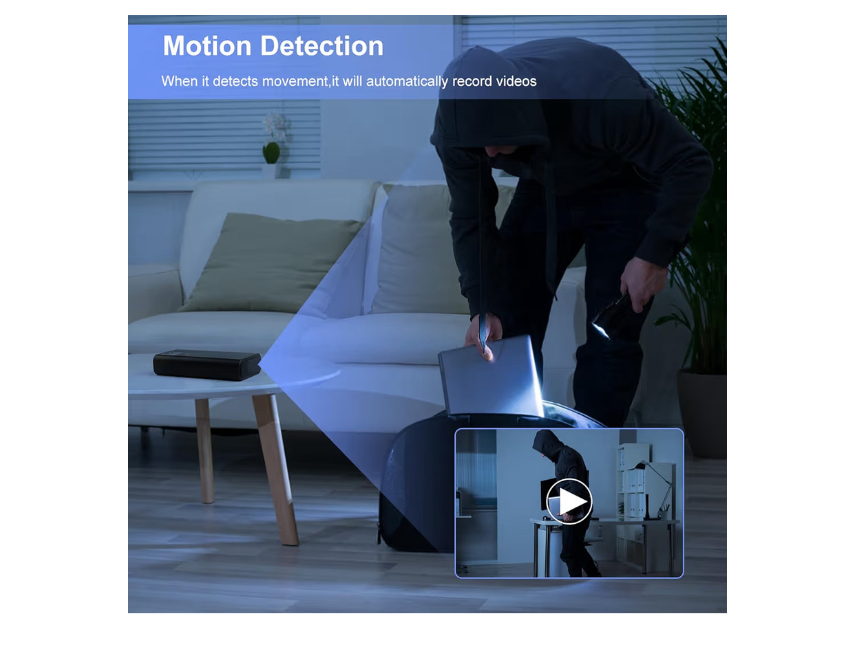 2K 移動電源造型針孔攝影機