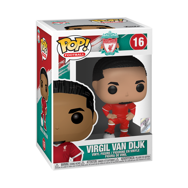 📦訂購 美國代購 Funko POP! LIVERPOOL Virgil Van Dijk Figure 利物浦 雲迪克 模型