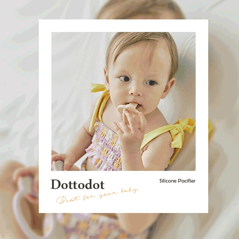 dot to dot 成長相伴吸吮熊仔矽膠奶嘴