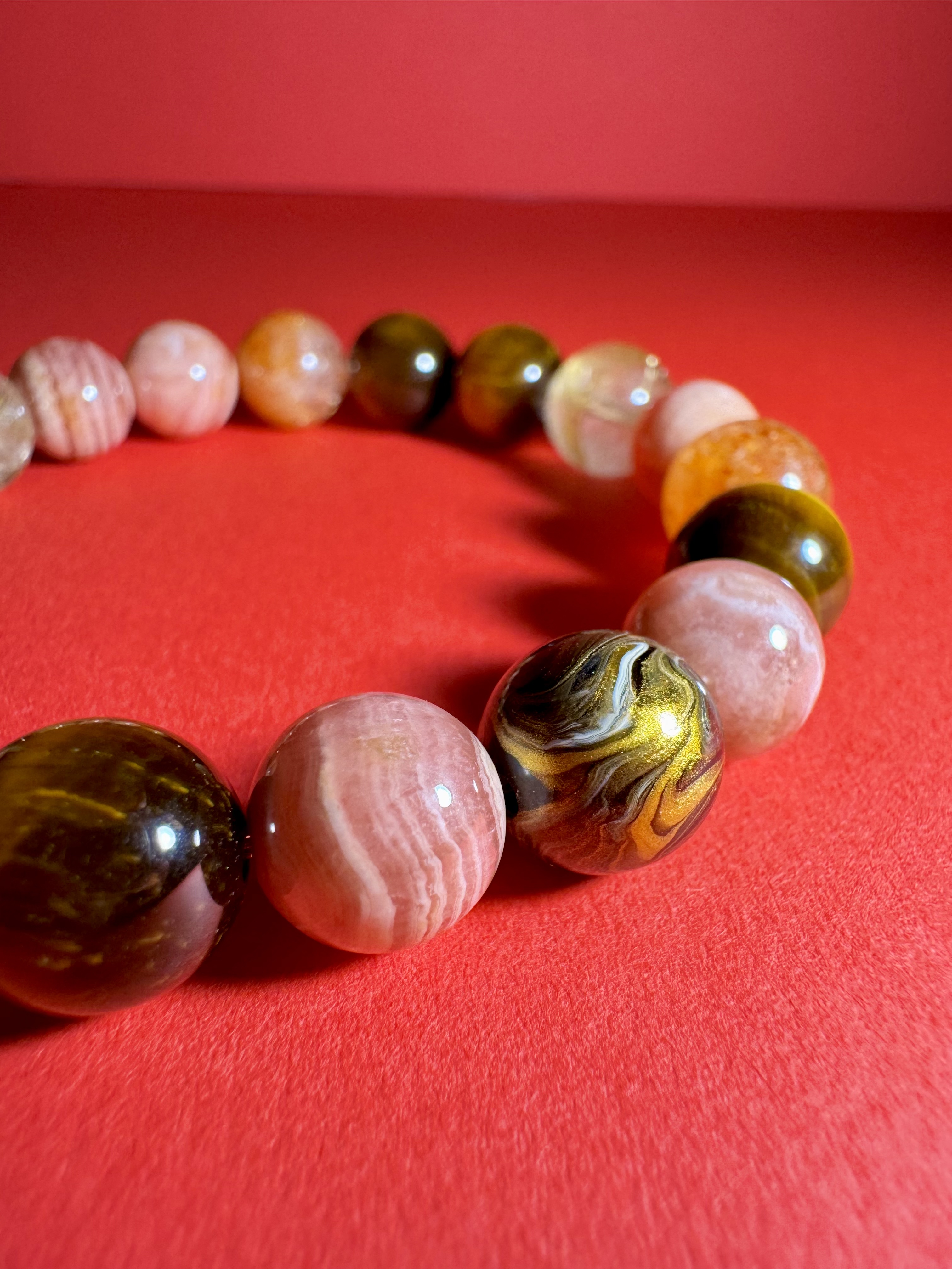 【赤金幻陽】水晶手串