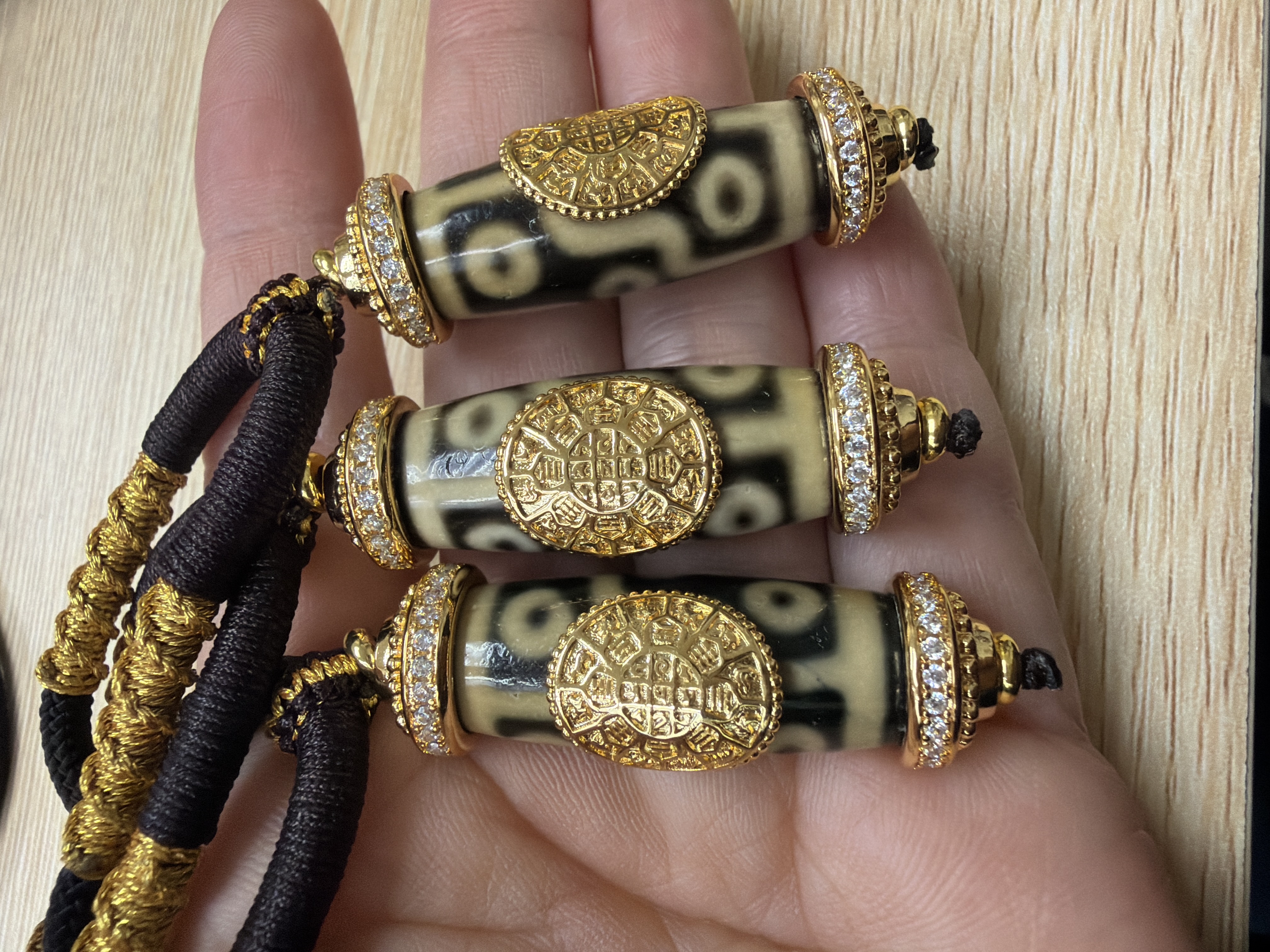 九宮八卦天珠（古廟護法殿加持）