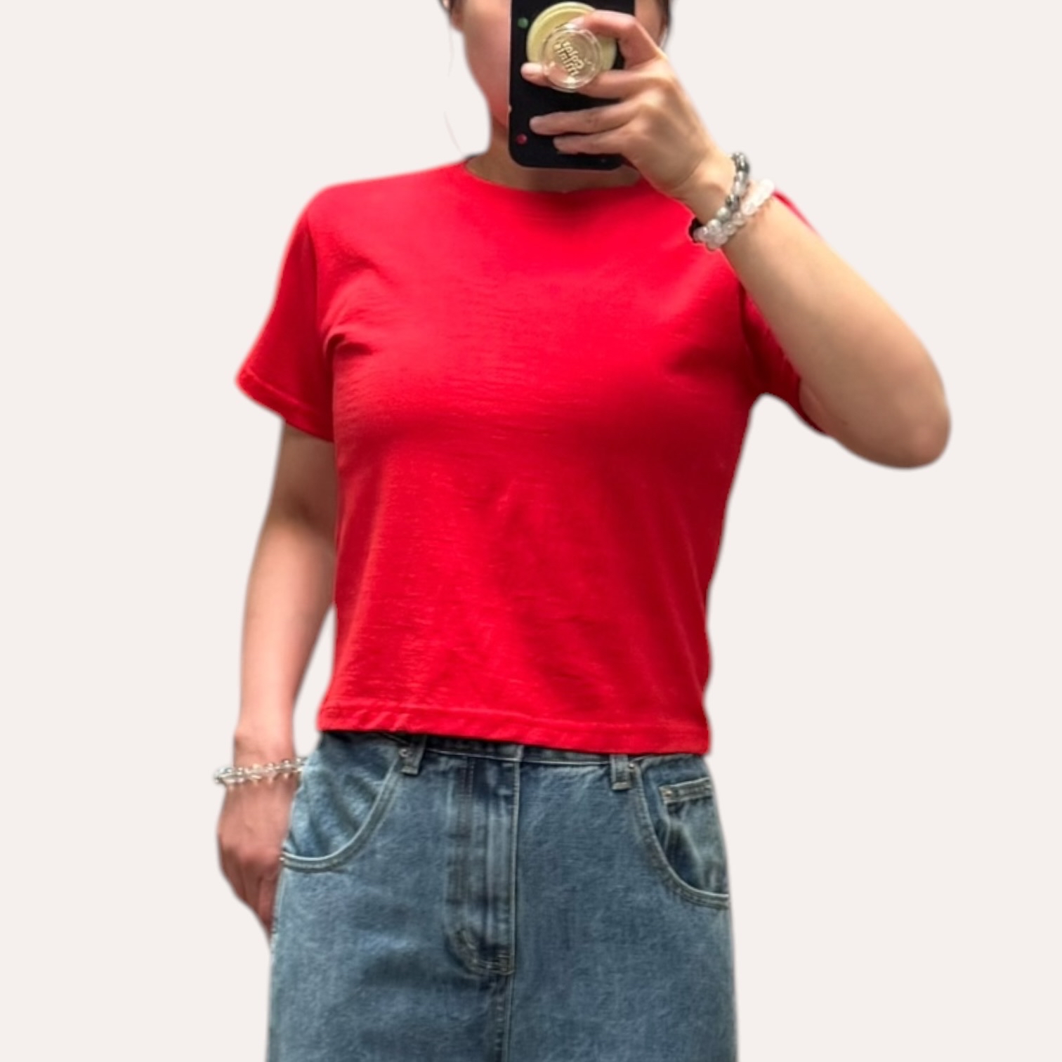 221033 淨色短袖Tee