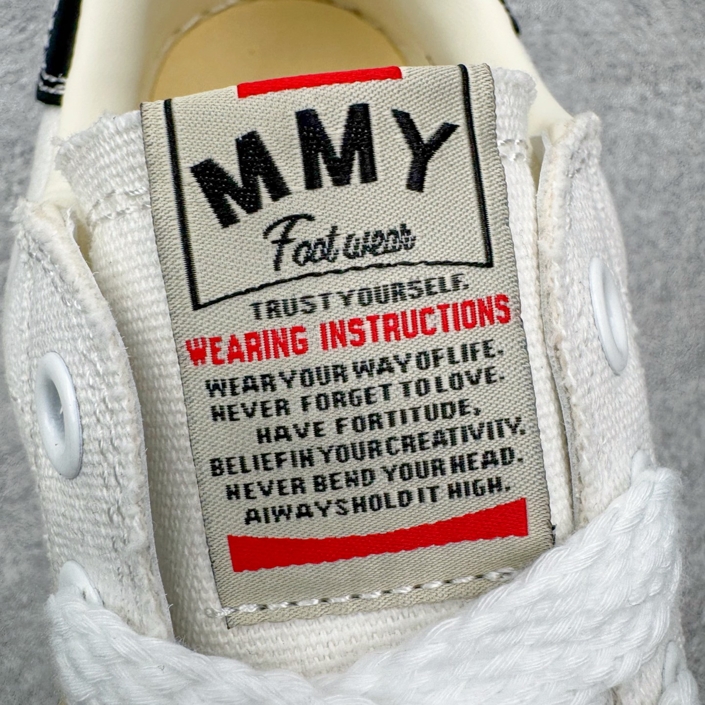 Maison Mihara Yasuhiro MMY "BLAKEY" OG Sole Low-top Sneaker