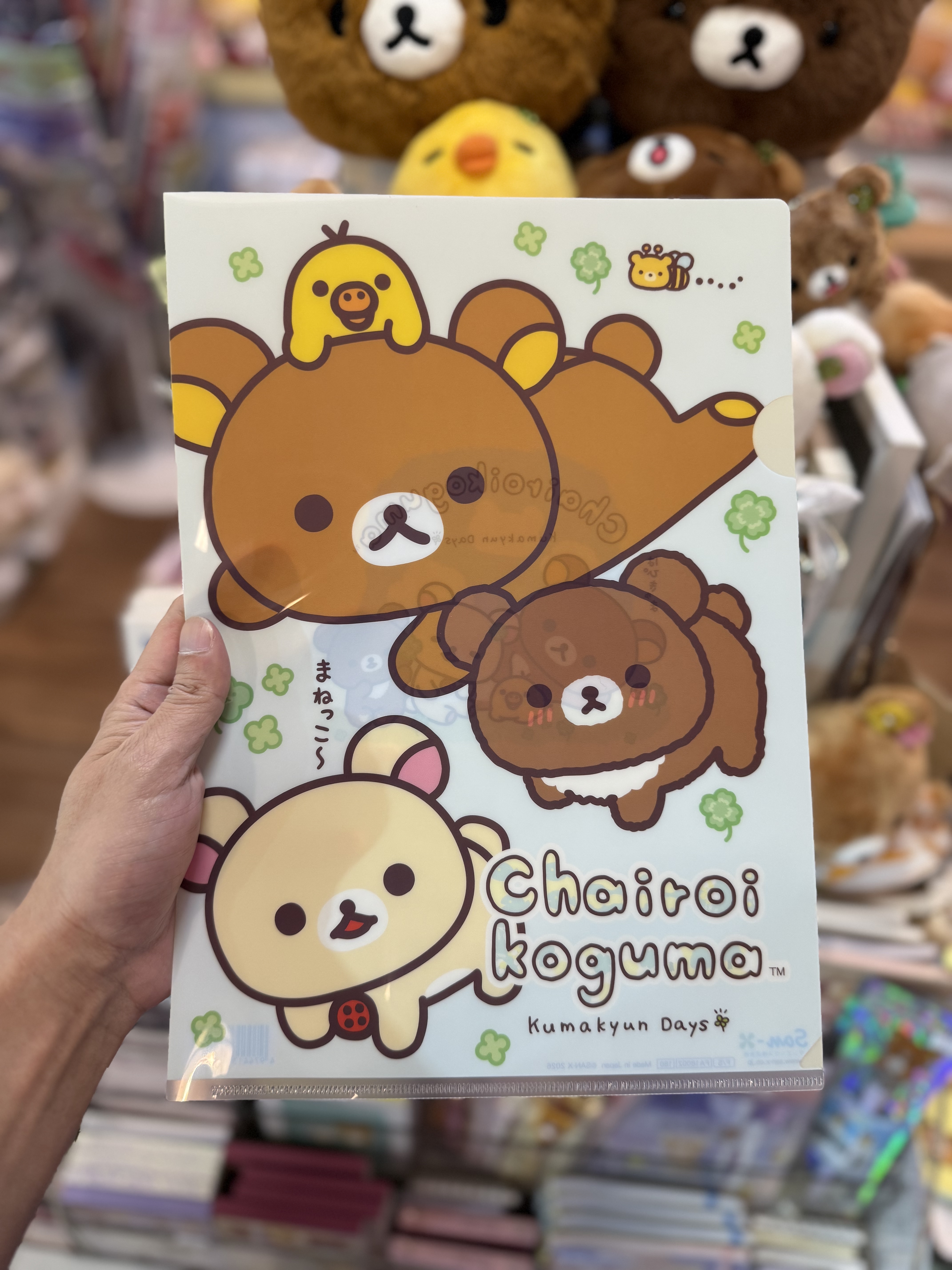 《現貨》全新小熊10週年紀念四葉草系列A4 file