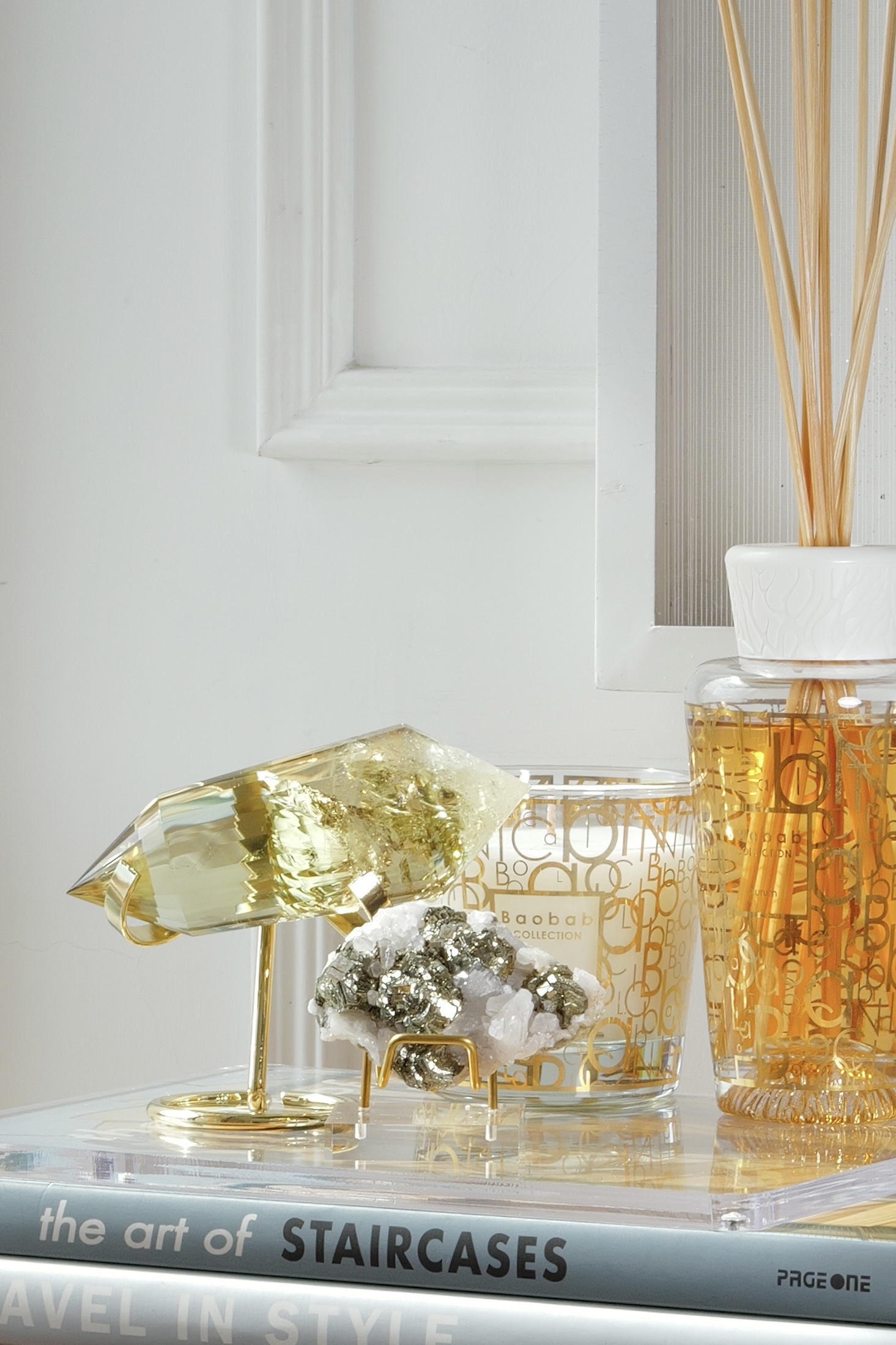   ༒8cm黃鐵礦共生方解石原礦擺件༒ PY.0386C3TG1JT-RB5*3mt