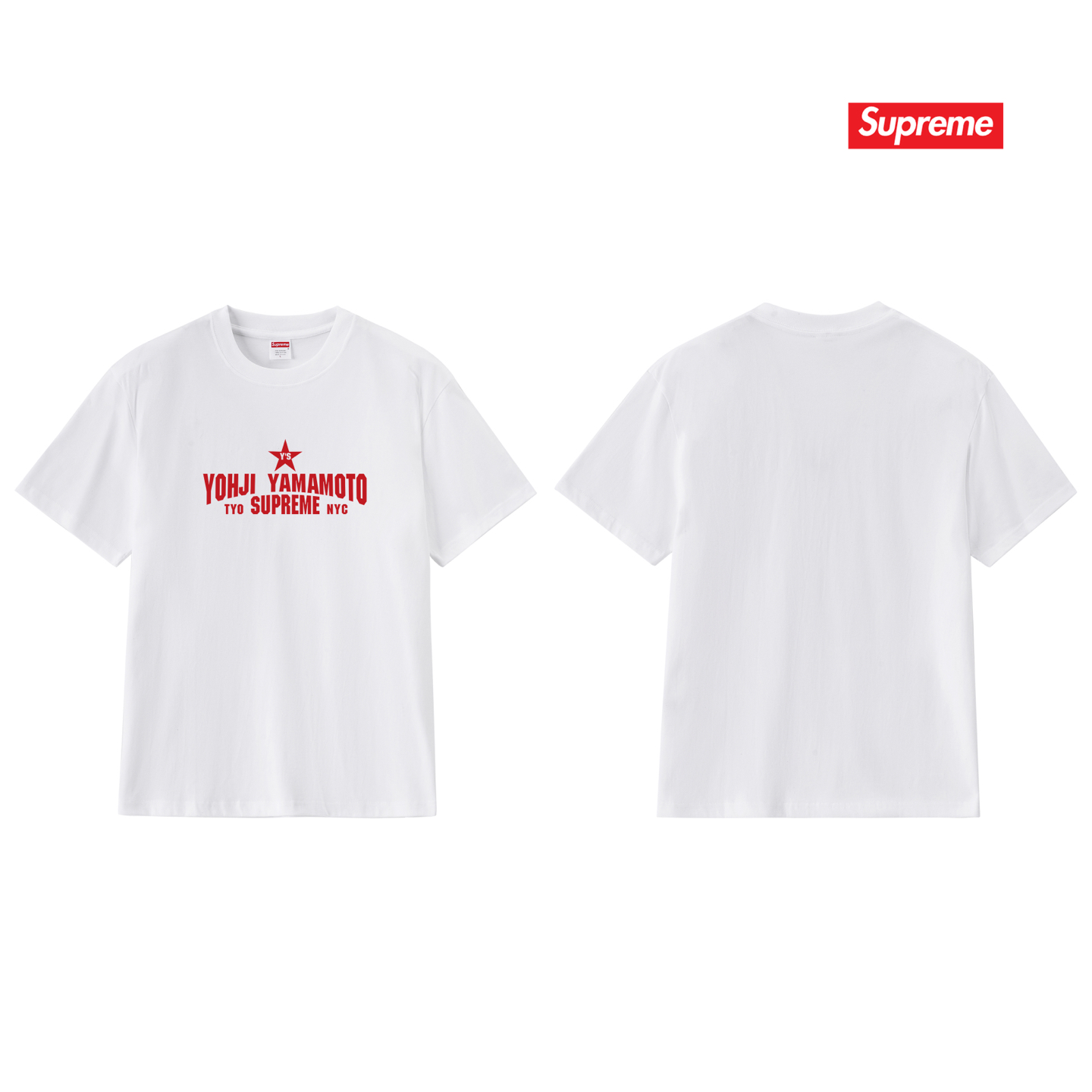 Supreme Y's by Yohji Yamamoto Star Tee