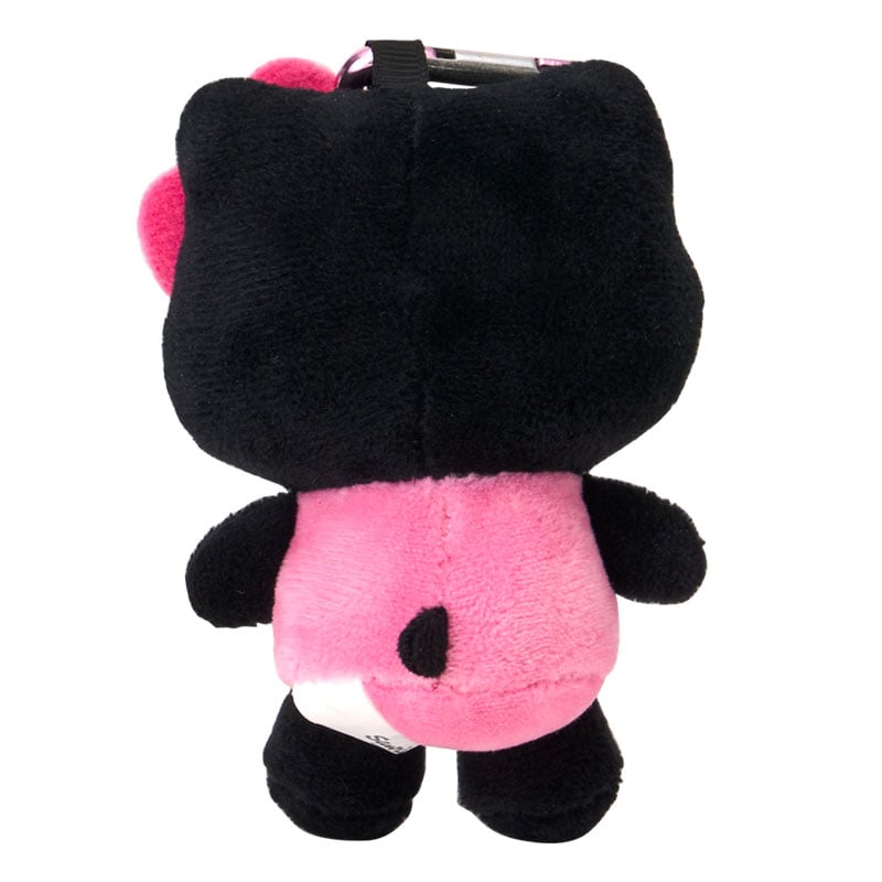現貨｜Sanrio Hello Kitty 日版 吊飾 毛公仔 連 心形扣 (黑色 67413-3)