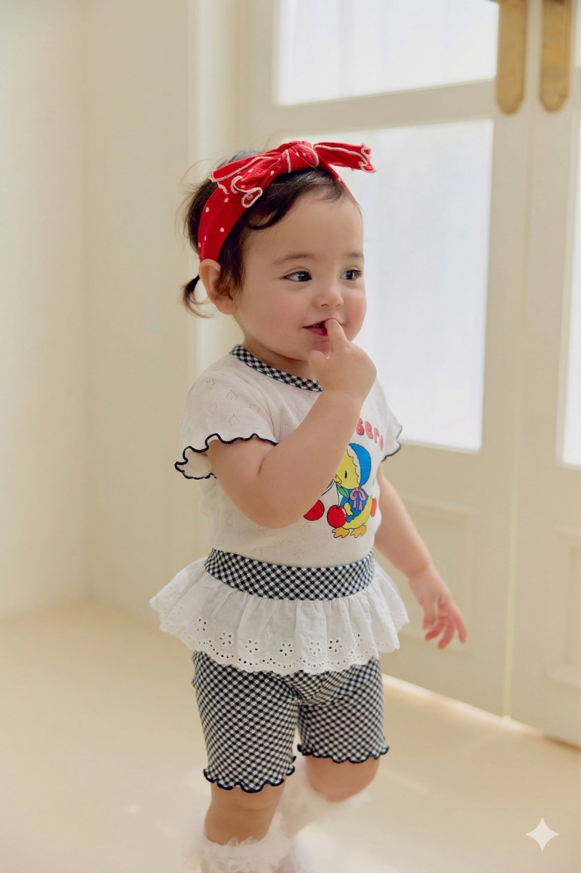 可愛鴨子套裝