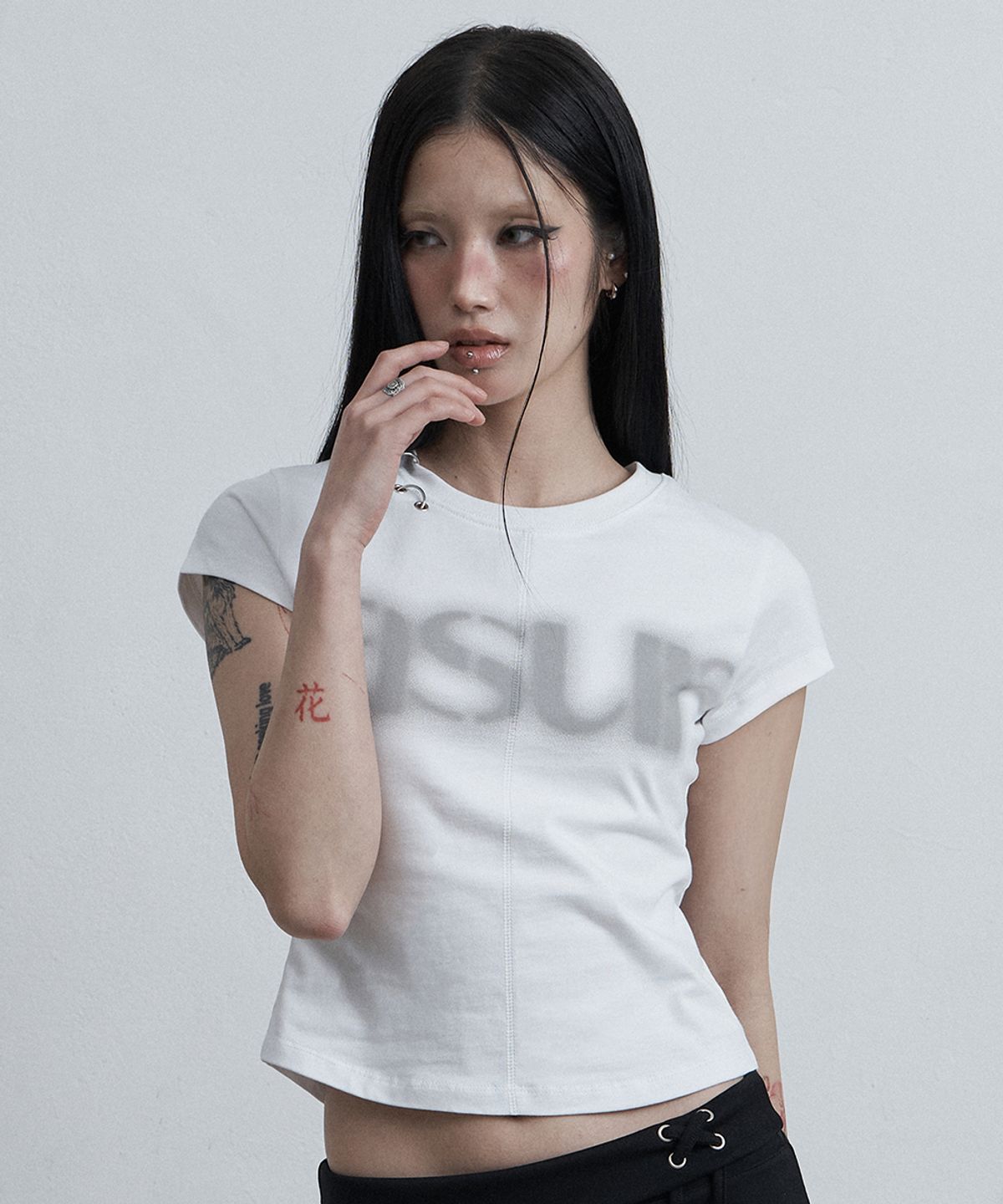 🇰🇷訂購｜asur 26SS｜AU Piercing Cap Sleeve 4色