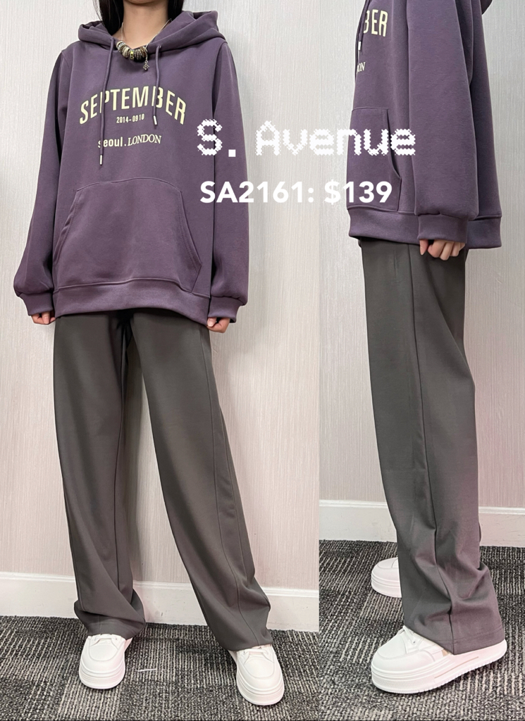 SA2161: 橡筋腰有碼四季休閑褲